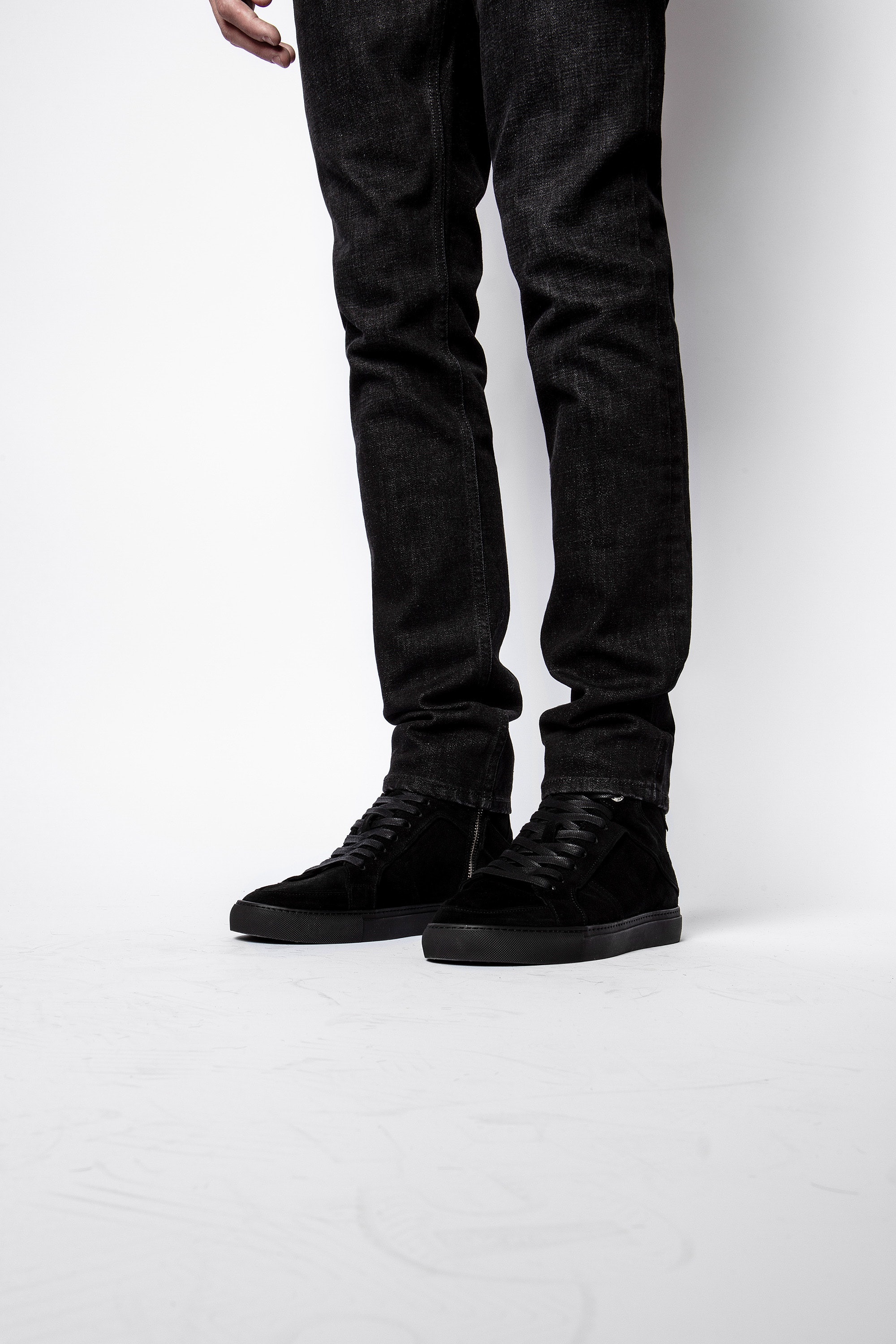 ZV1747 High Flash Suede Sneakers - 6