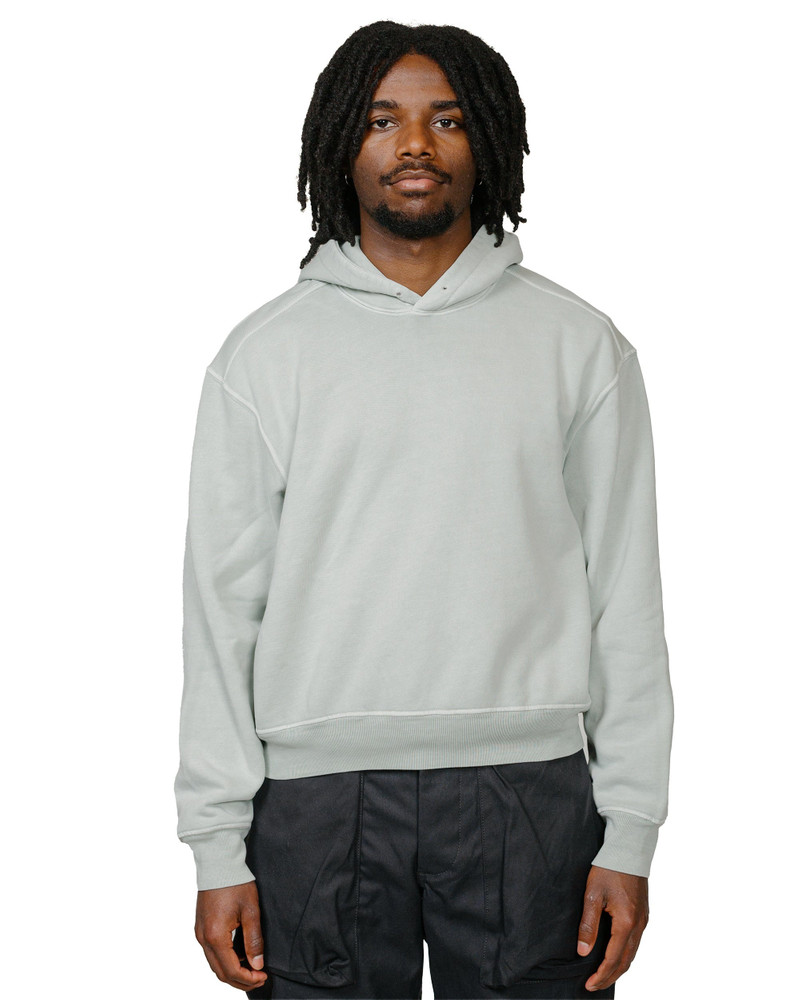 LADY WHITE CO. Mini Hoodie Pigment Mineral outlook