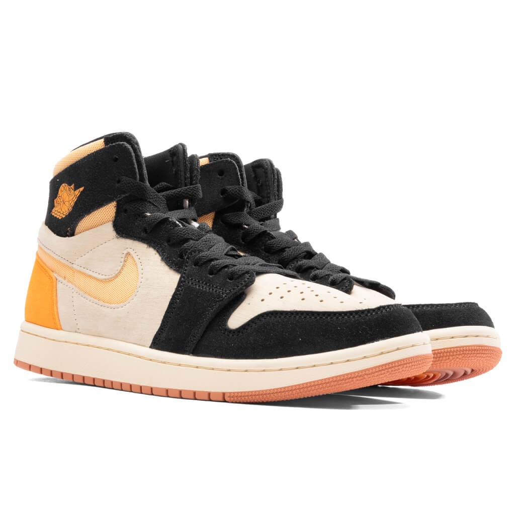 AIR JORDAN 1 ZOOM COMFORT 2 - MUSLIN/CELESTIAL GOLD/BLACK - 2