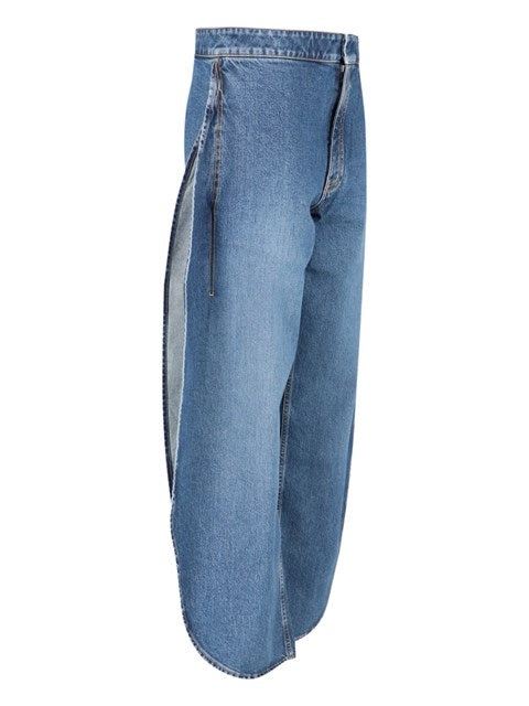 Alaïa Women Curved Effect Jeans - 3