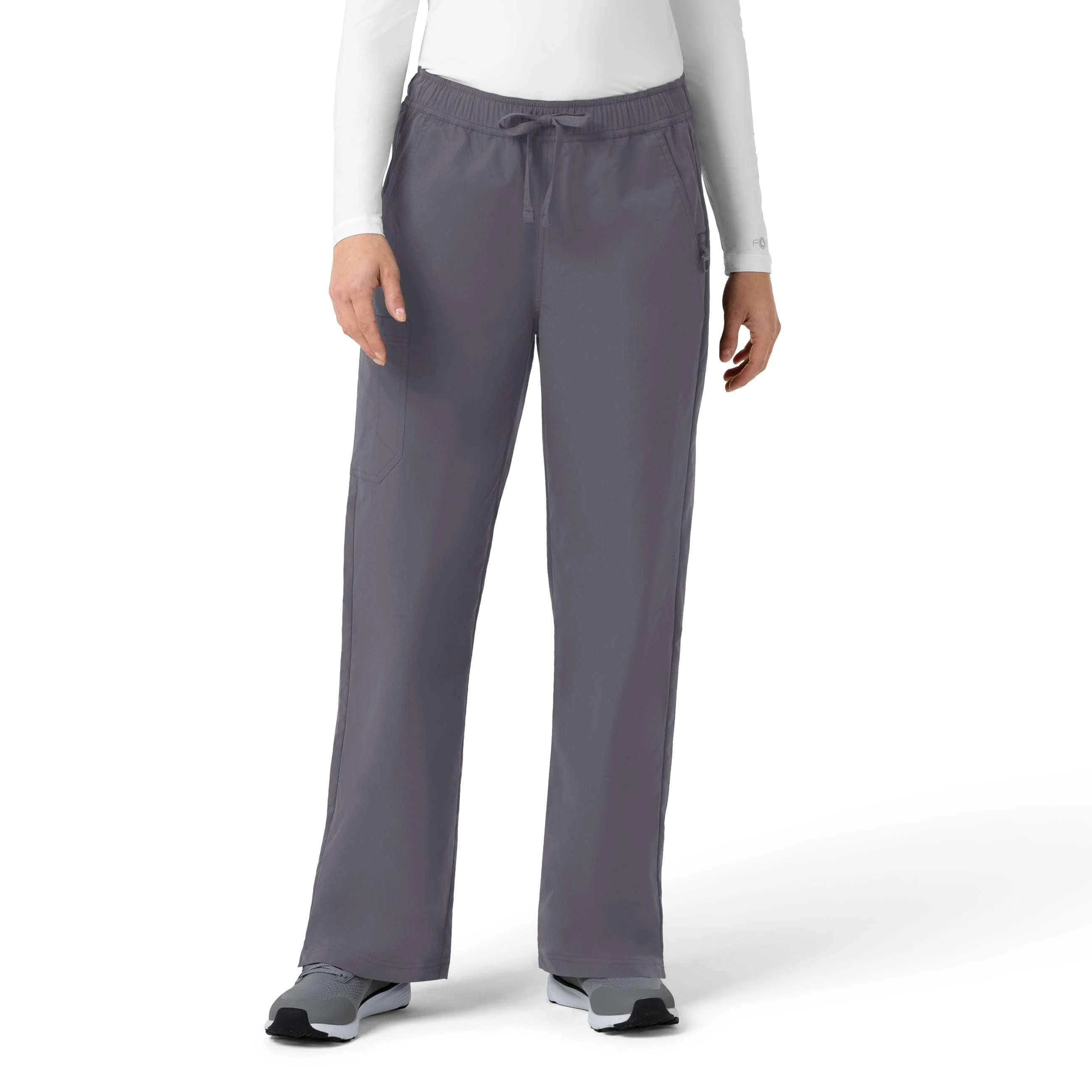 Rugged Flex FLD Women's Ripstop Bootcut Cargo Scrub Pant - 1