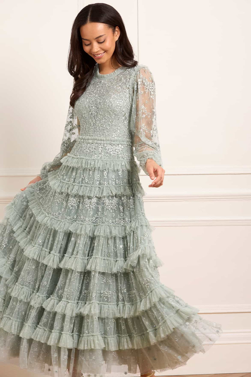 Needle & Thread Blossom Lace Ankle Gown outlook