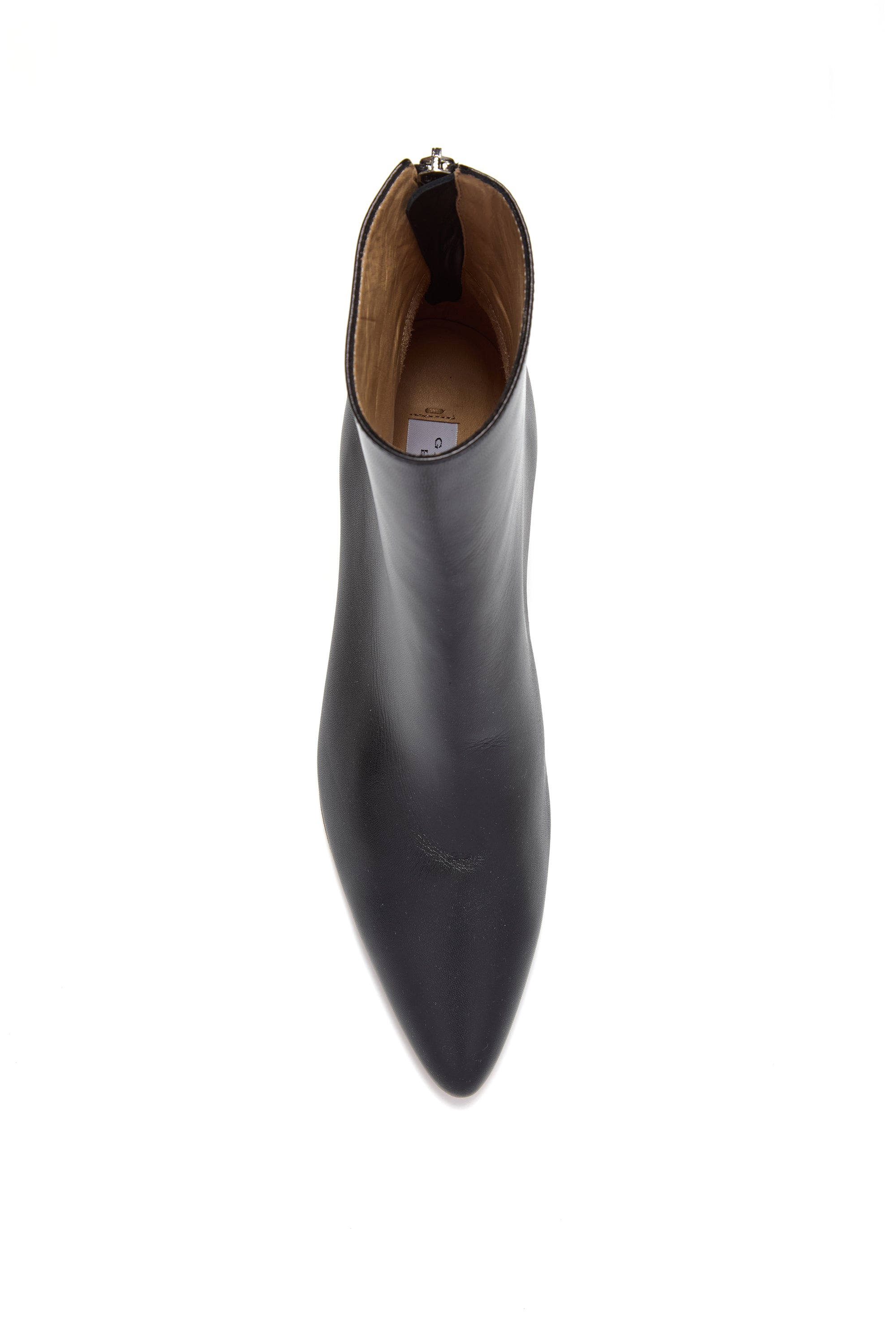 Clayton Ankle Boot in Black Nappa Leather - 4