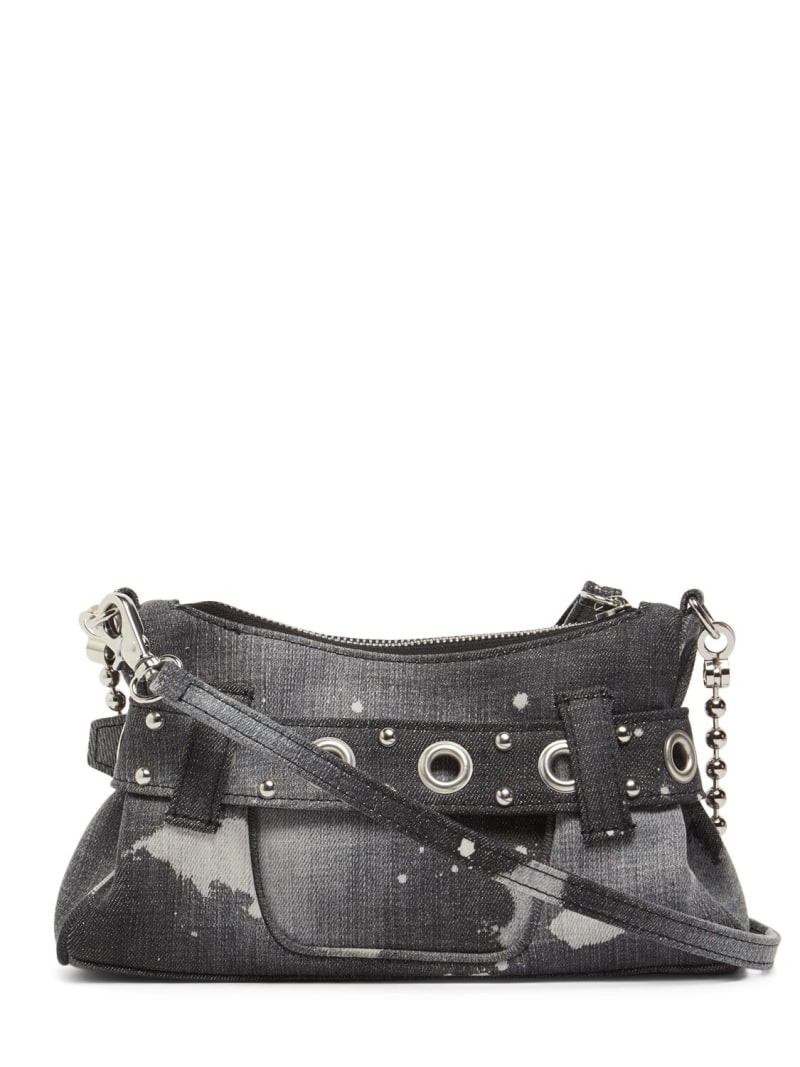 Gothic Dsquared2 denim clutch - 5