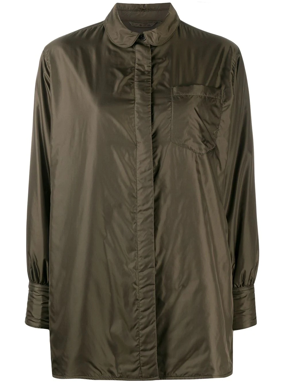 lightweight shirt jacket - 1