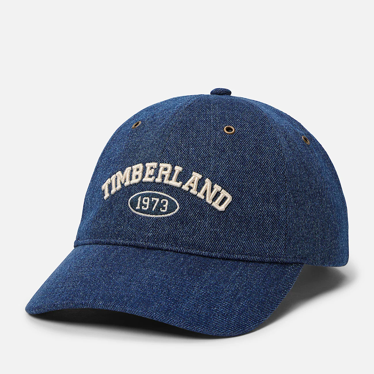 Denim Varsity Baseball Cap - 1