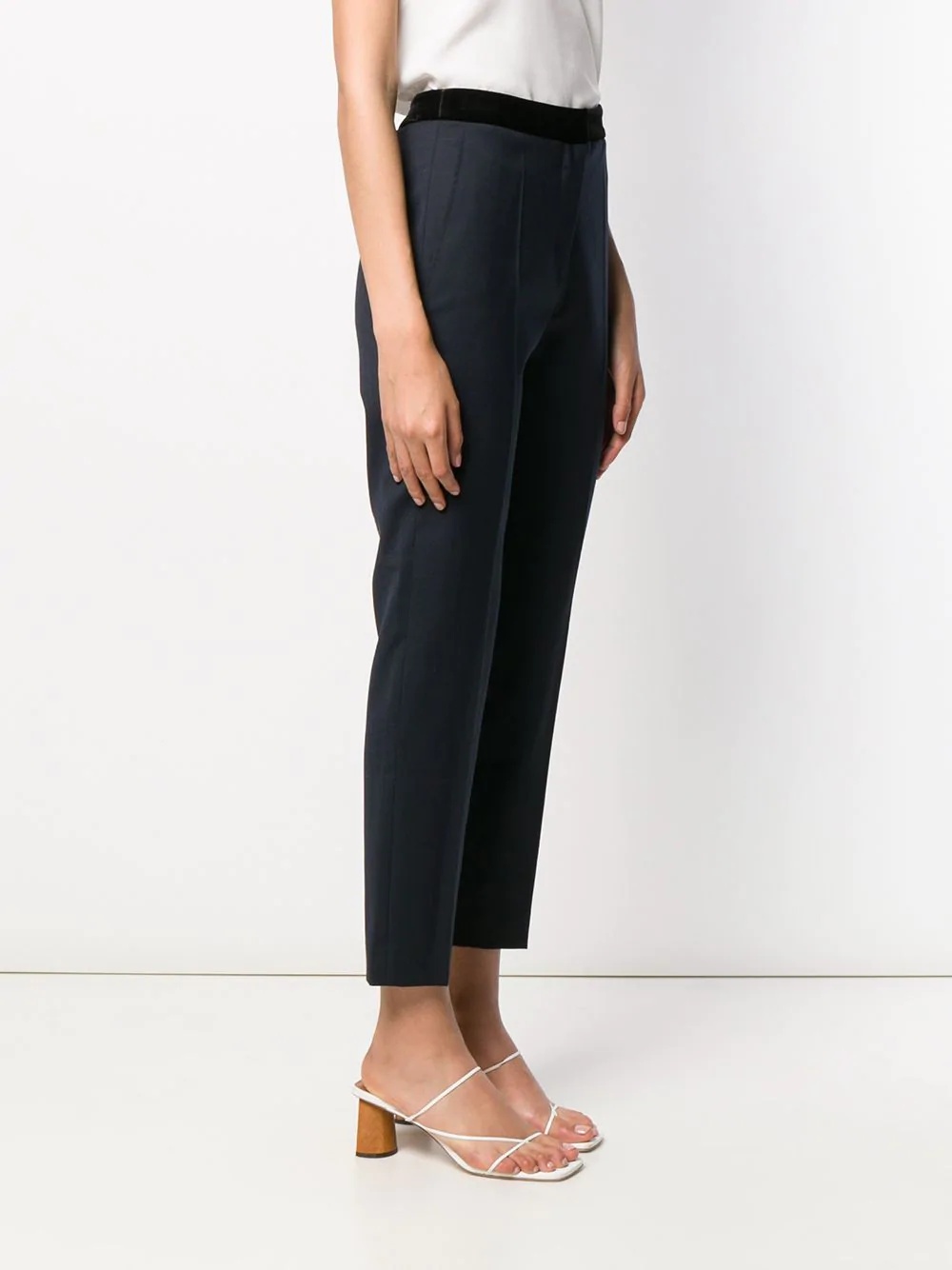 high-rise tailored trousers - 3