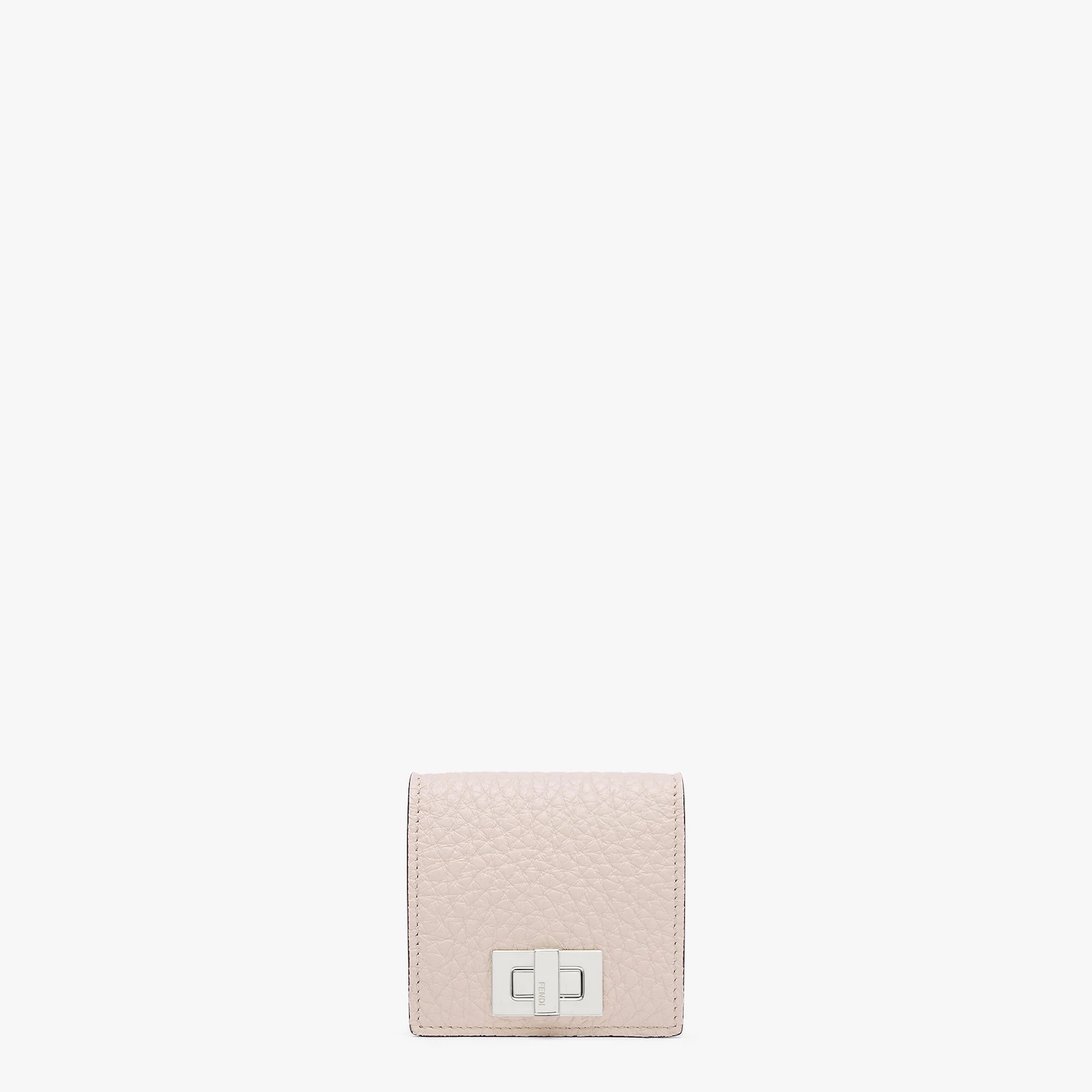 White leather coin purse - 1