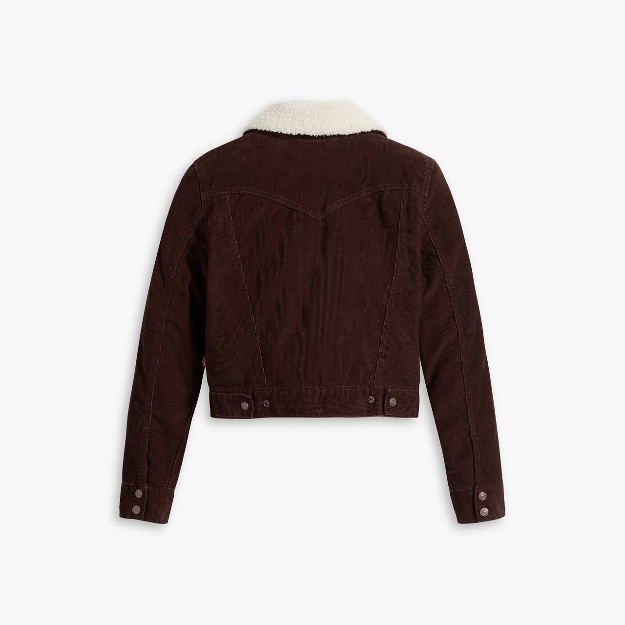 SLIM SHERPA CORDUROY TRUCKER JACKET - 6