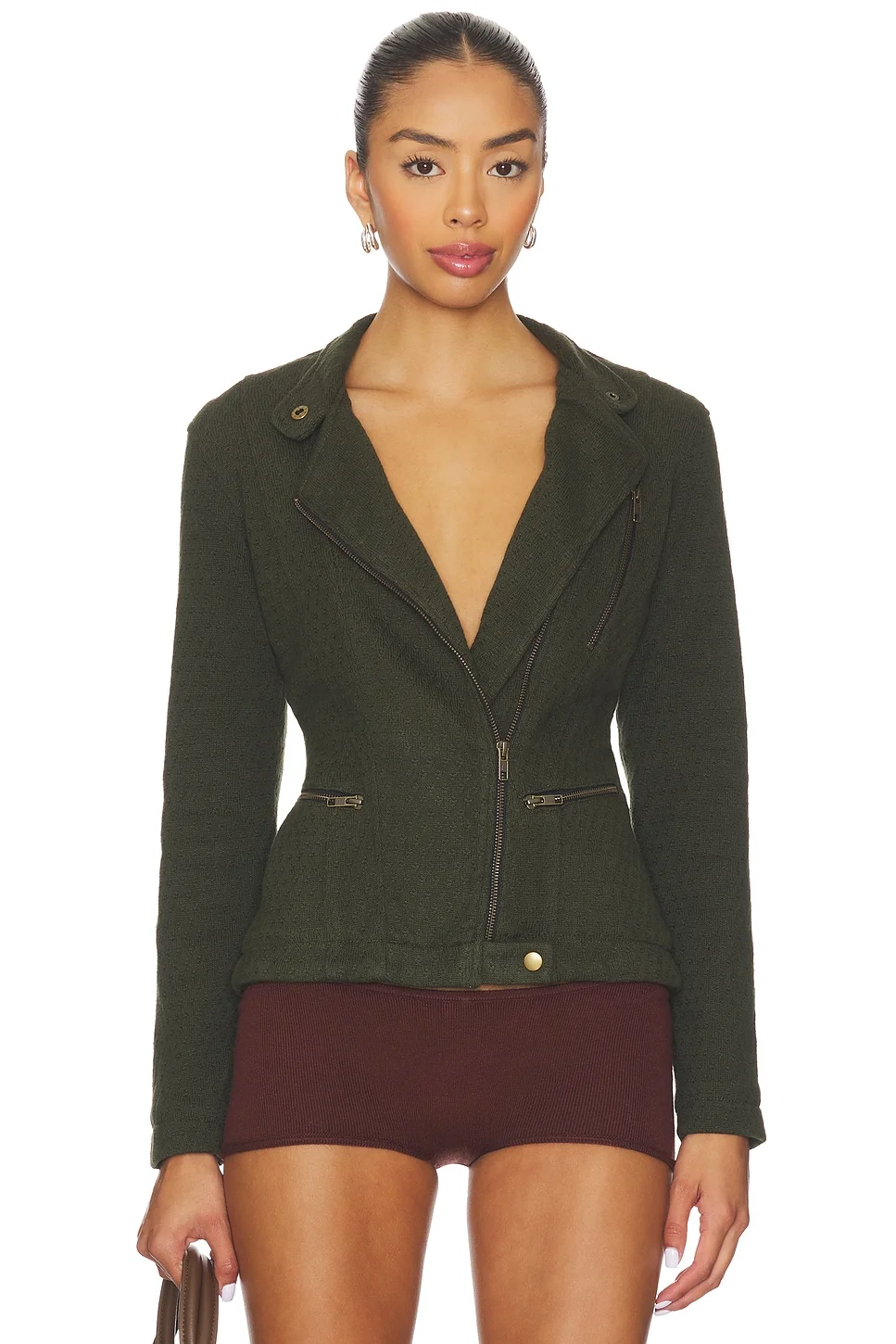 Crossover Zip Jacket - 1