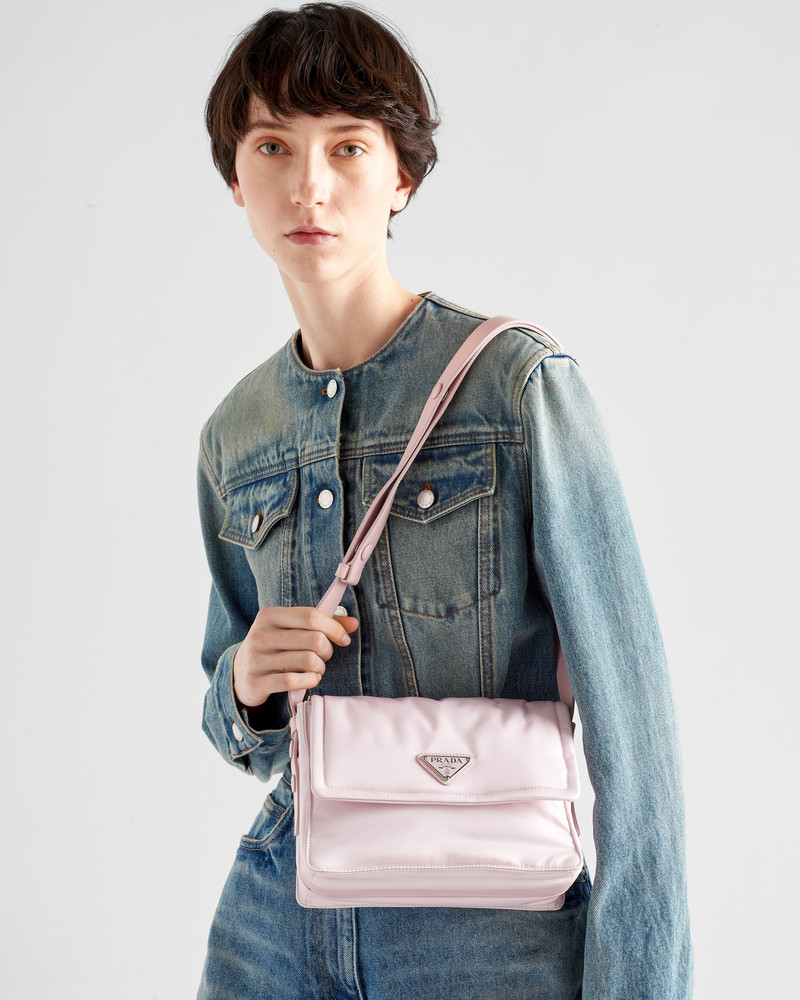 Prada Small padded Re-Nylon shoulder bag outlook