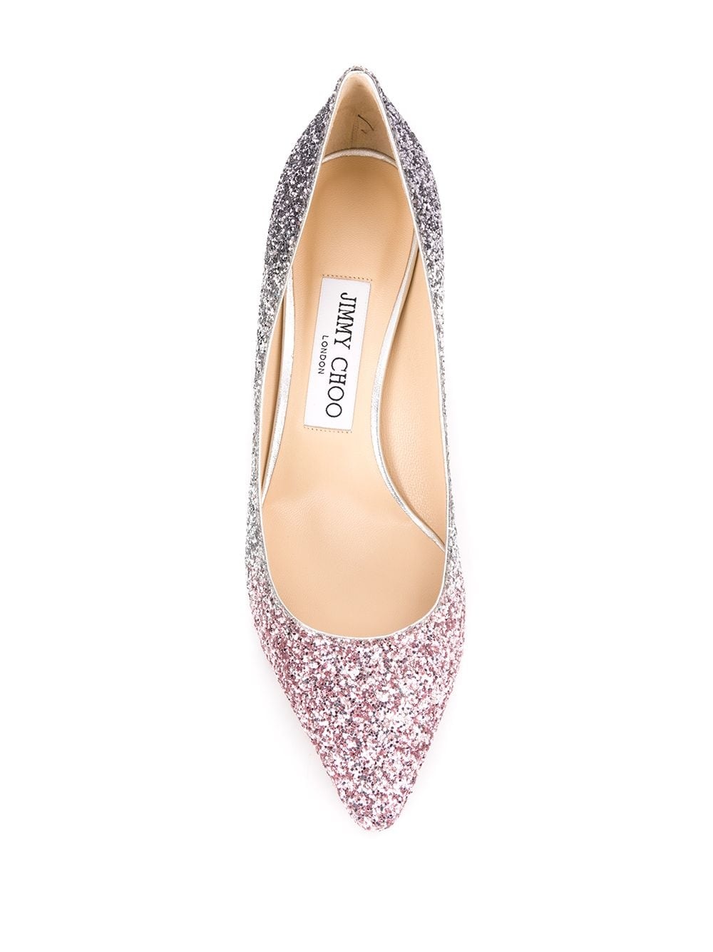 Romy 60mm glitter pumps - 4