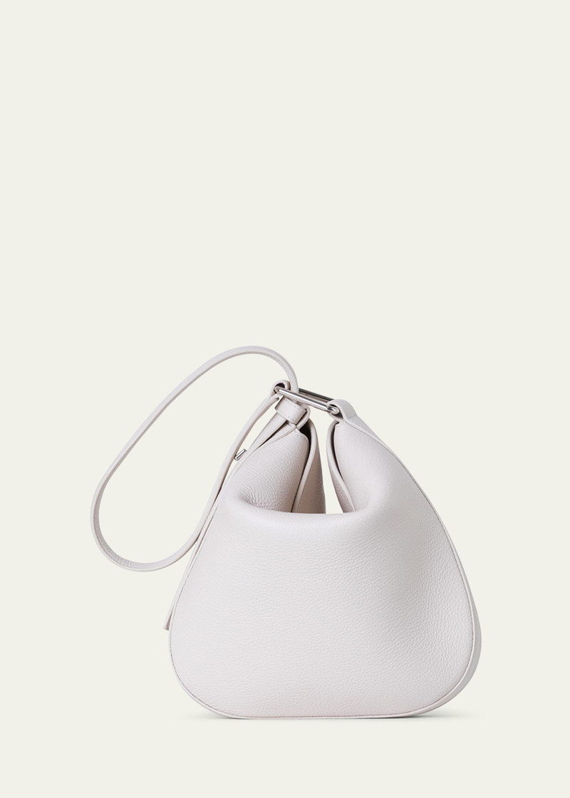 AKRIS Anna Little Leather Hobo Bag outlook