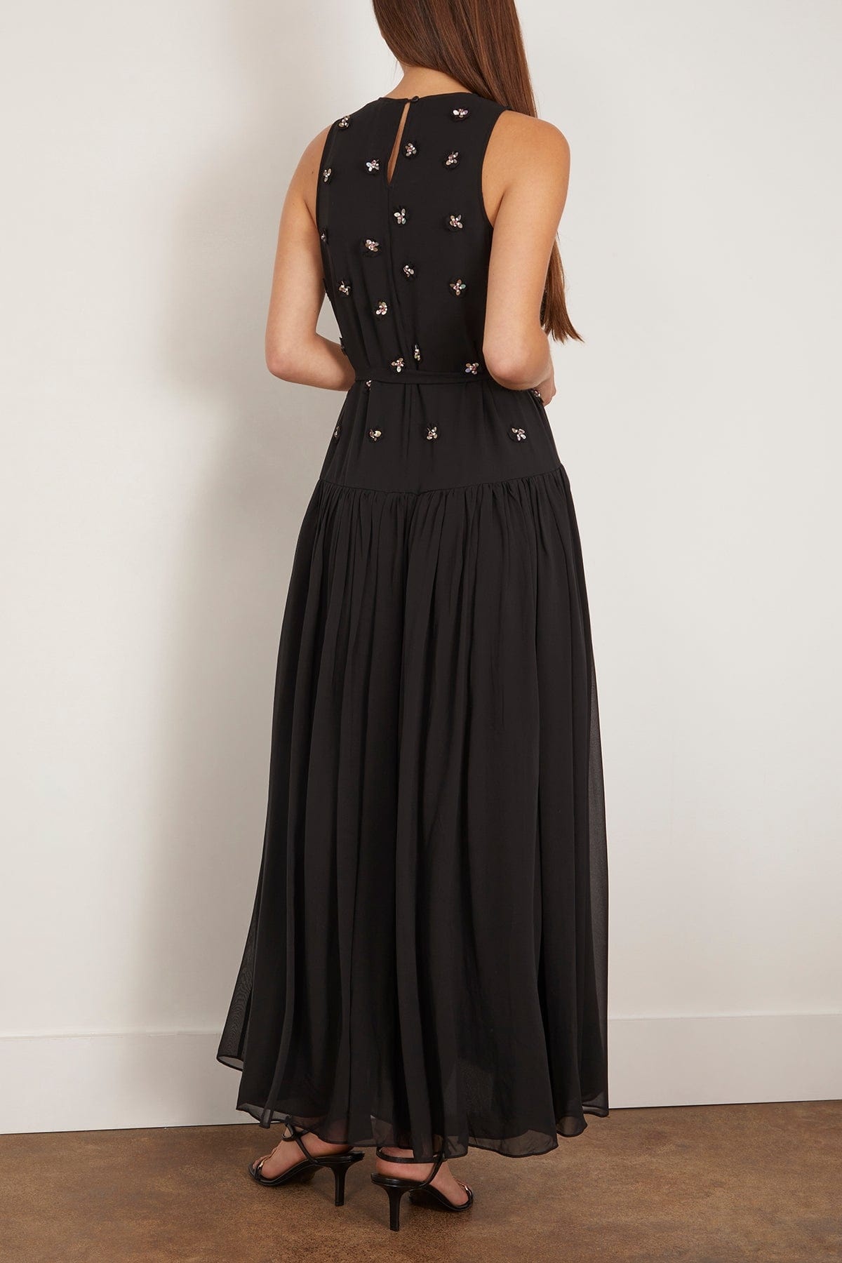 Eleni Dress in Noir - 4
