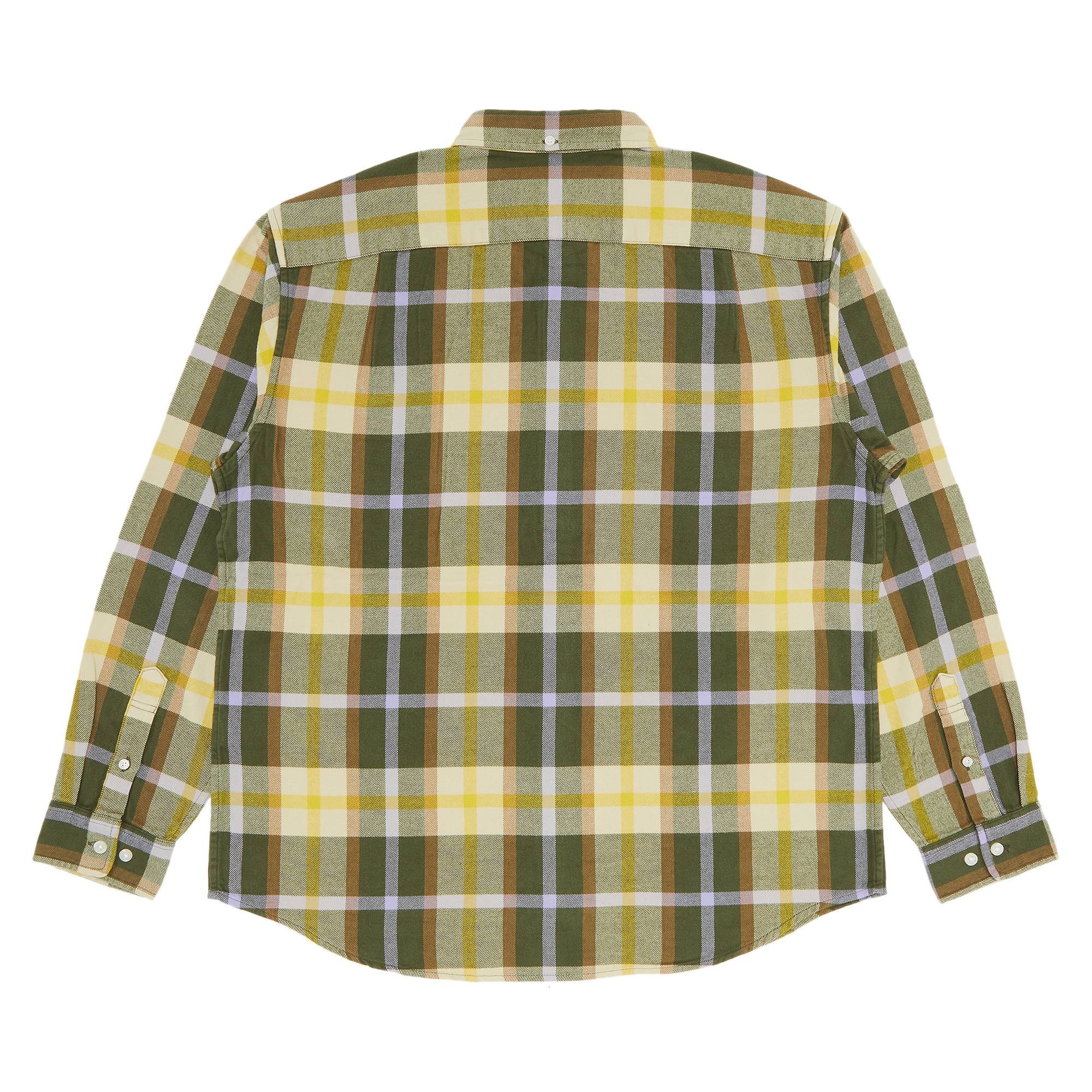 Supreme Plaid Flannel Shirt 'Green' - 2