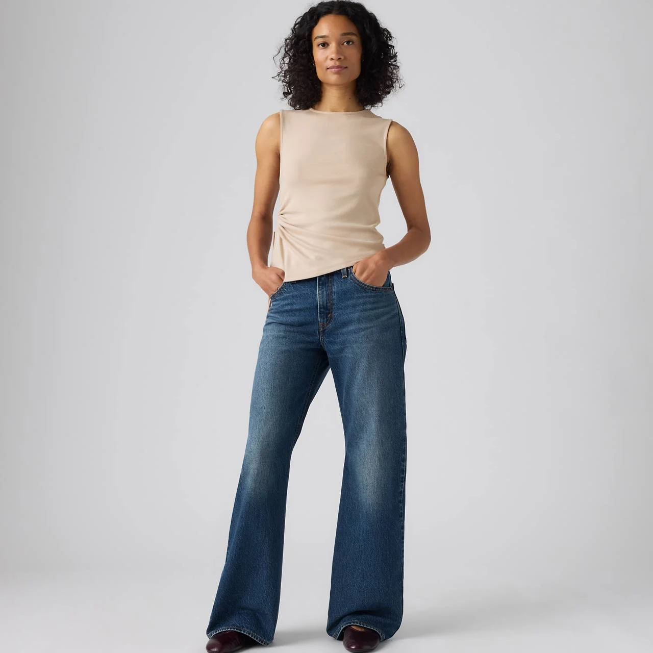 LOOSE BOOT WOMEN'S JEANS - 1