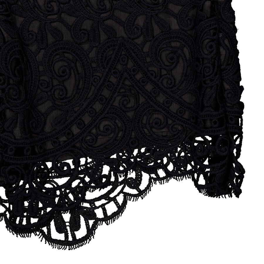 Burberry High-Waisted Lace Shorts - 6