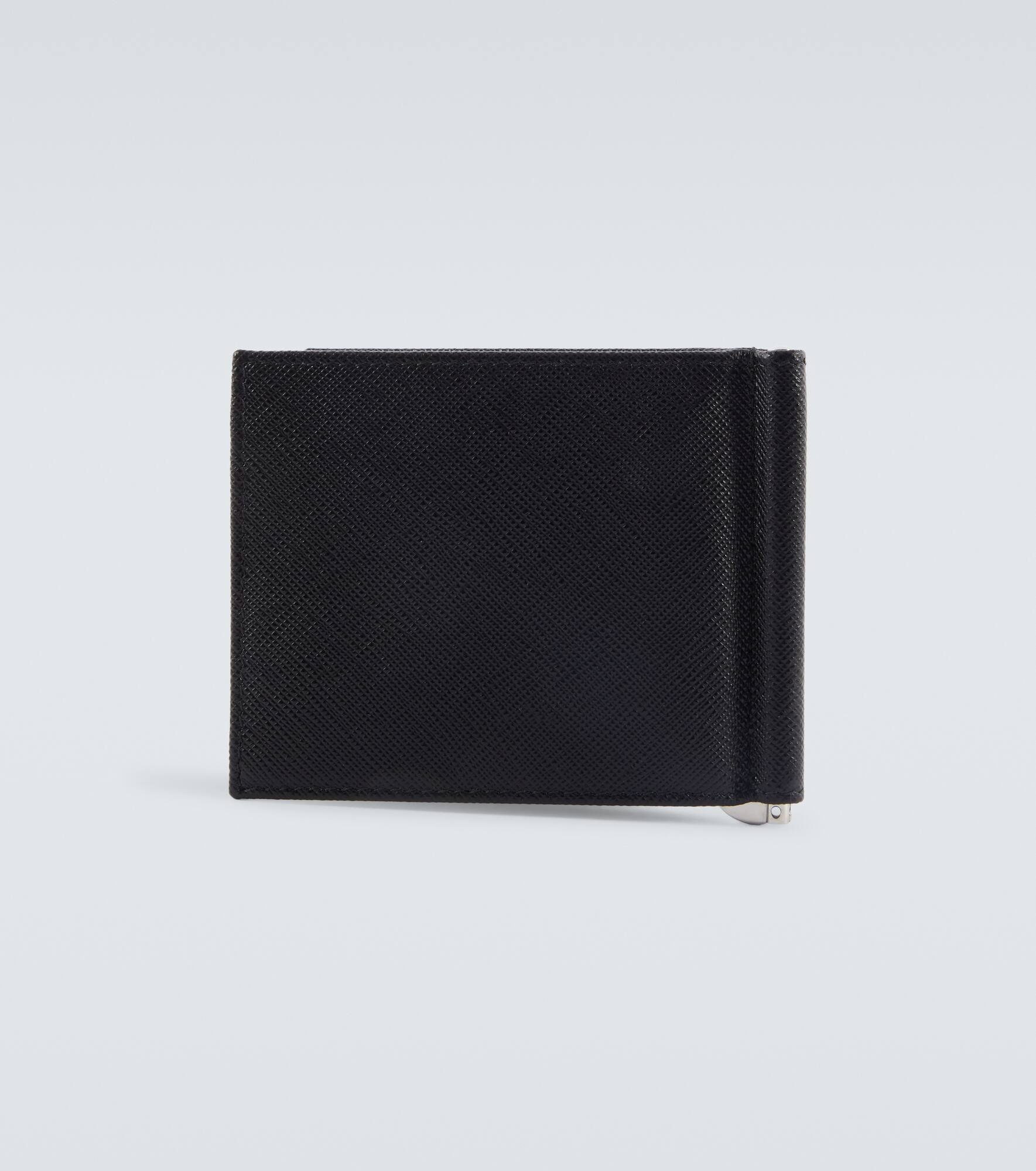 Saffiano metal money clip wallet - 3