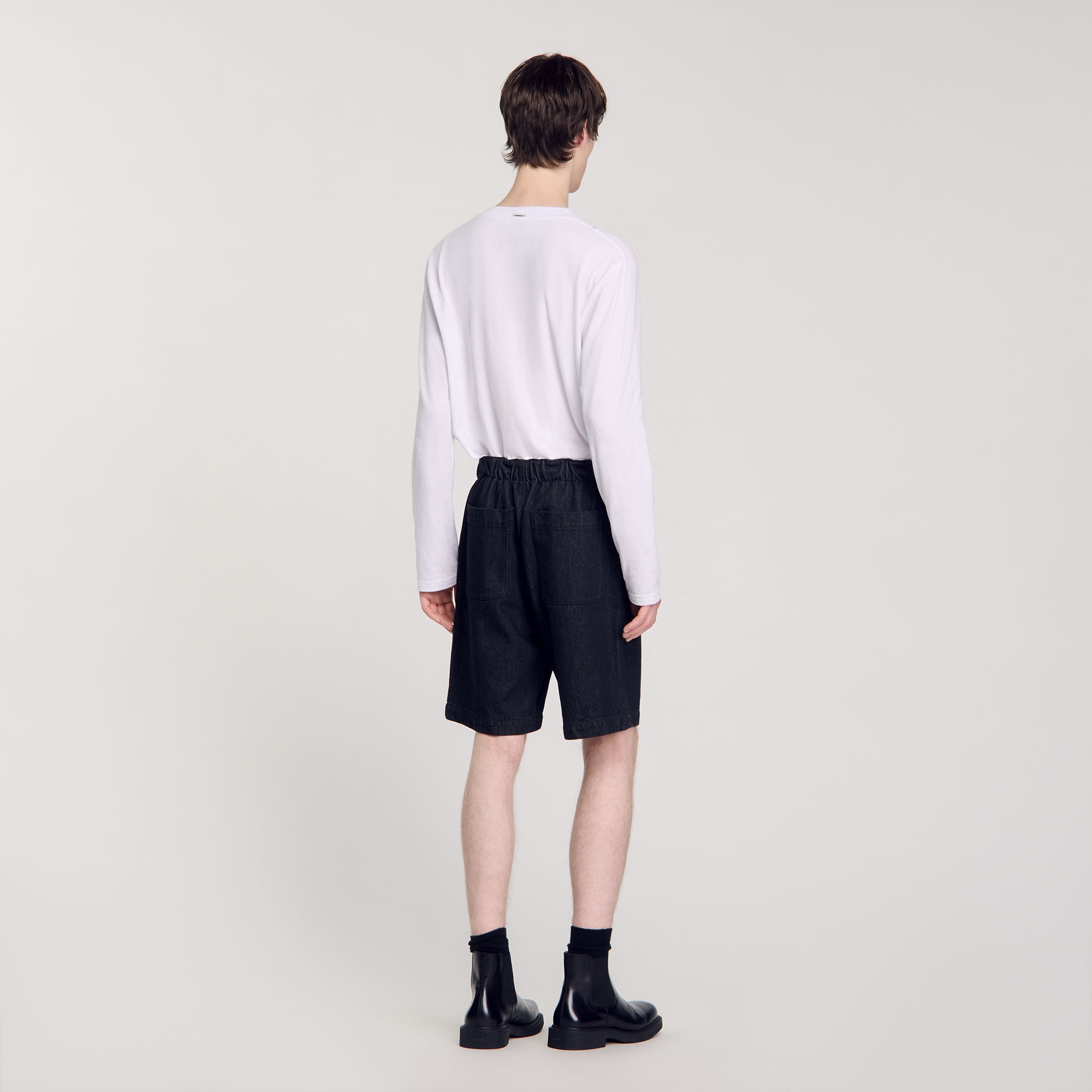 RAW DENIM BERMUDA SHORTS - 6