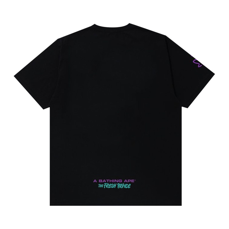 A BATHING APE® BAPE The Fresh Prince Tee 'Black' outlook