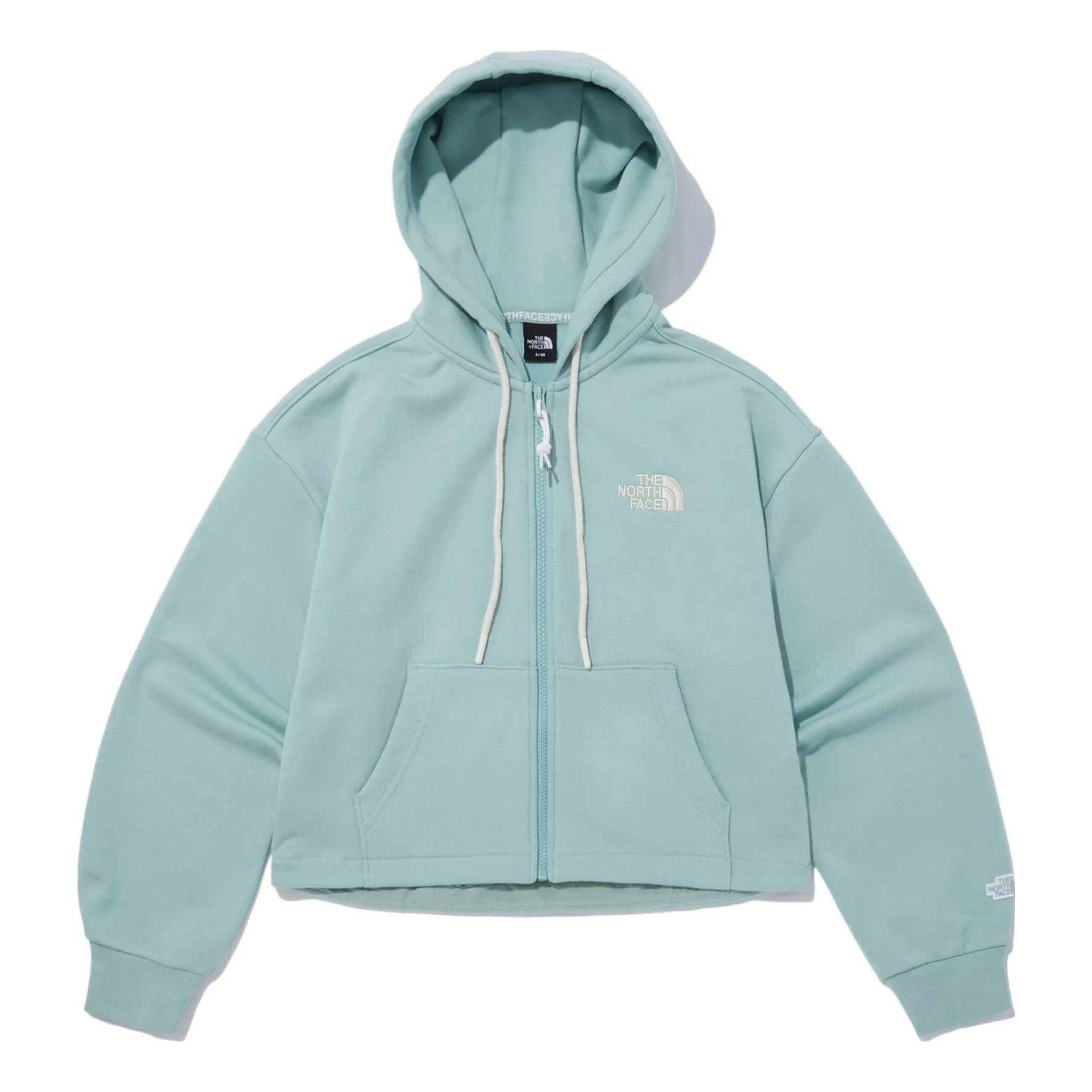 (WMNS) THE NORTH FACE Essential Hooded Zip Up Jacket 'Teal' NJ5JN81C - 1