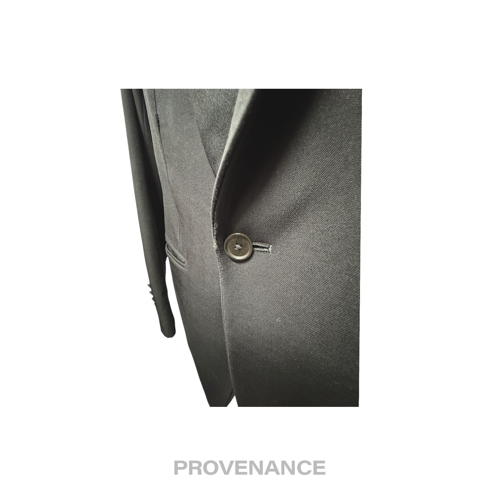 Saint Laurent Paris SLP Destroyed Tuxedo Dinner Jacket 44 - 10