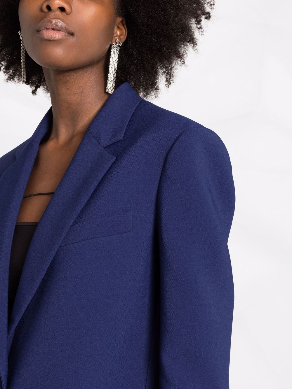 single-breasted tailored blazer - 5