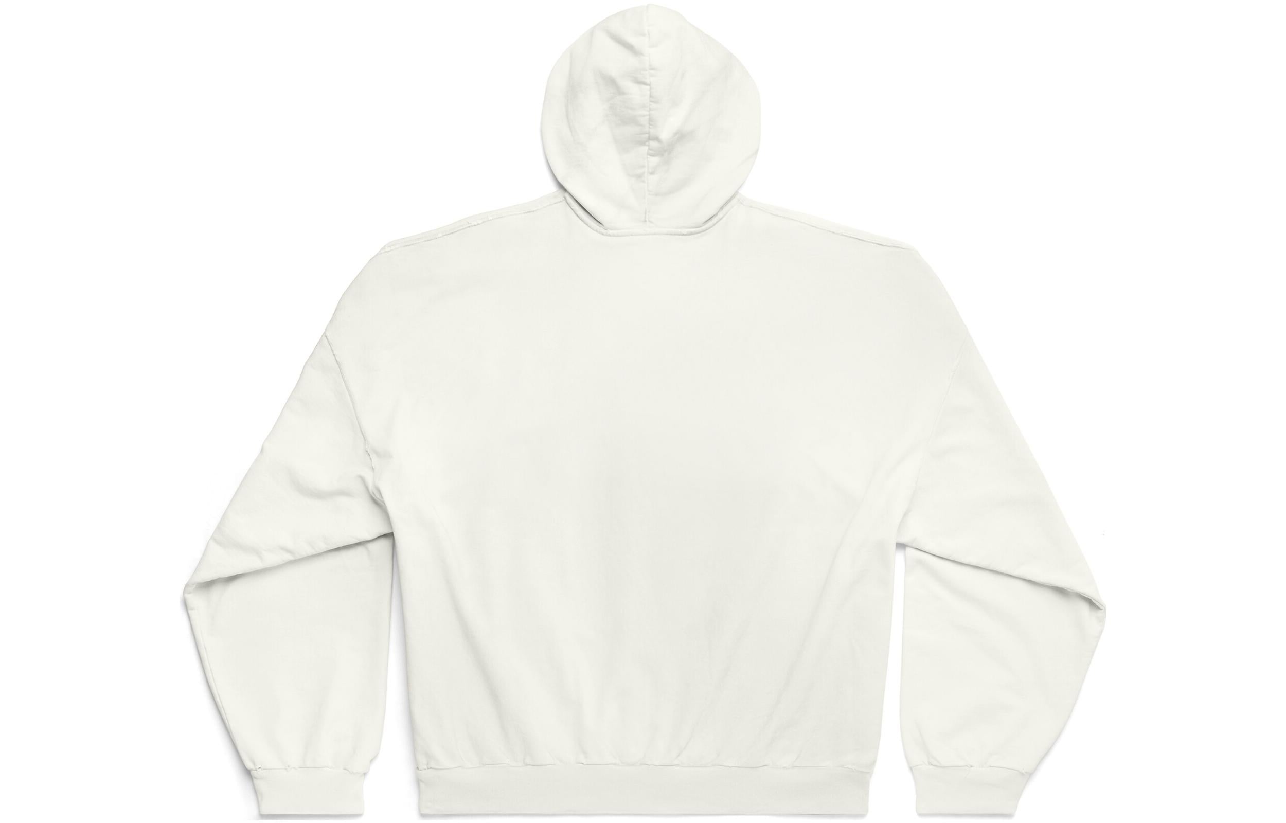Balenciaga DIY College Hoodie 'White' 744463TOVK29012 - 2