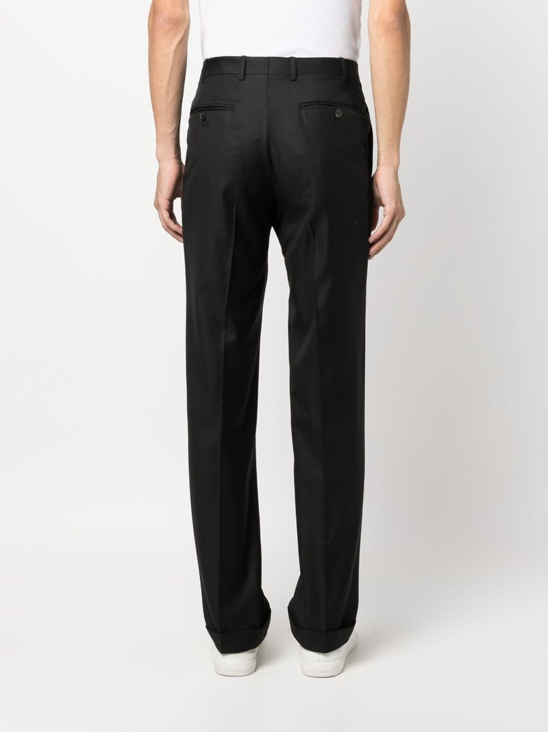 straight-leg wool tailored trousers 4