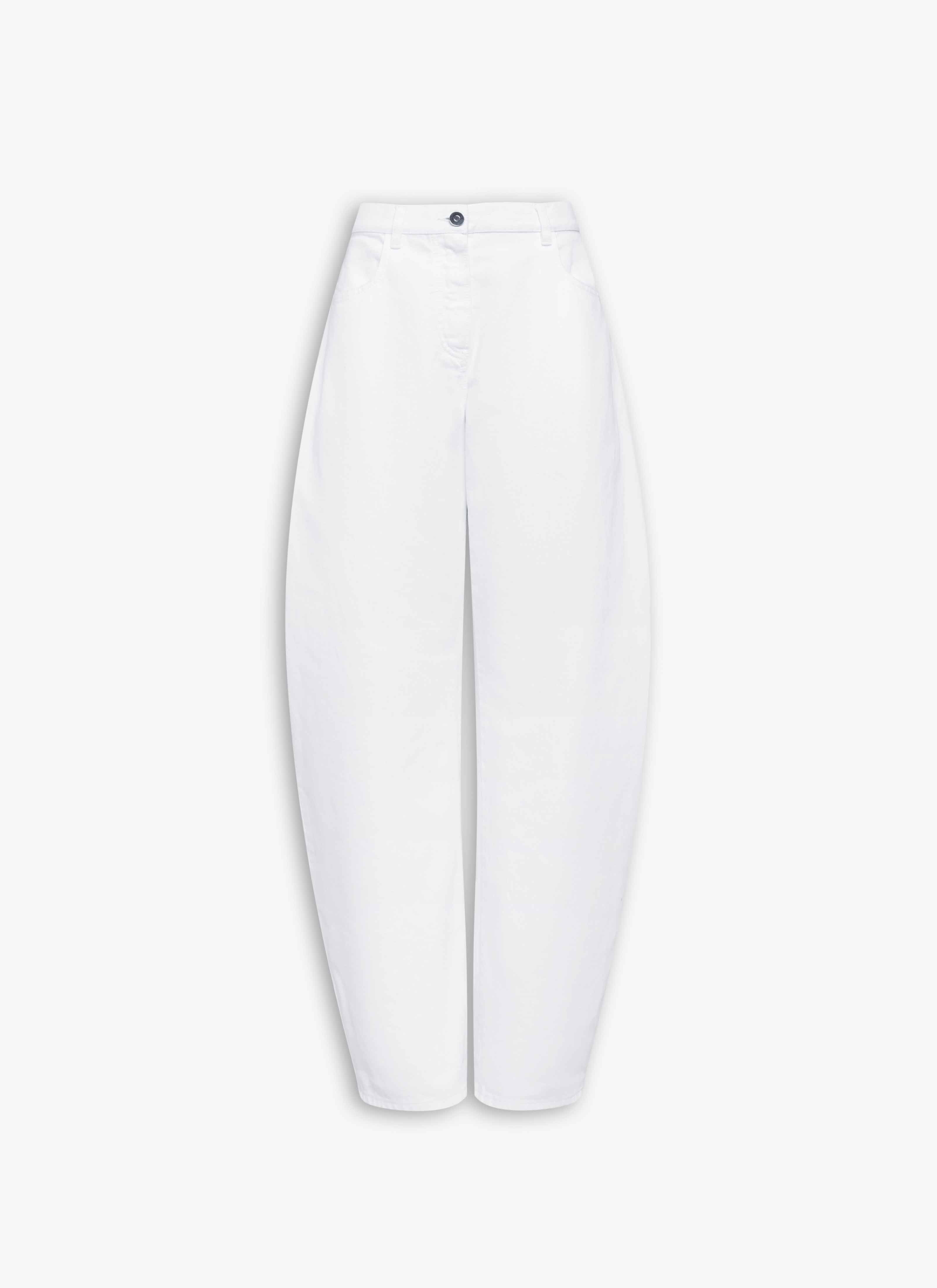 LOW WAIST ROUND JEANS - 1
