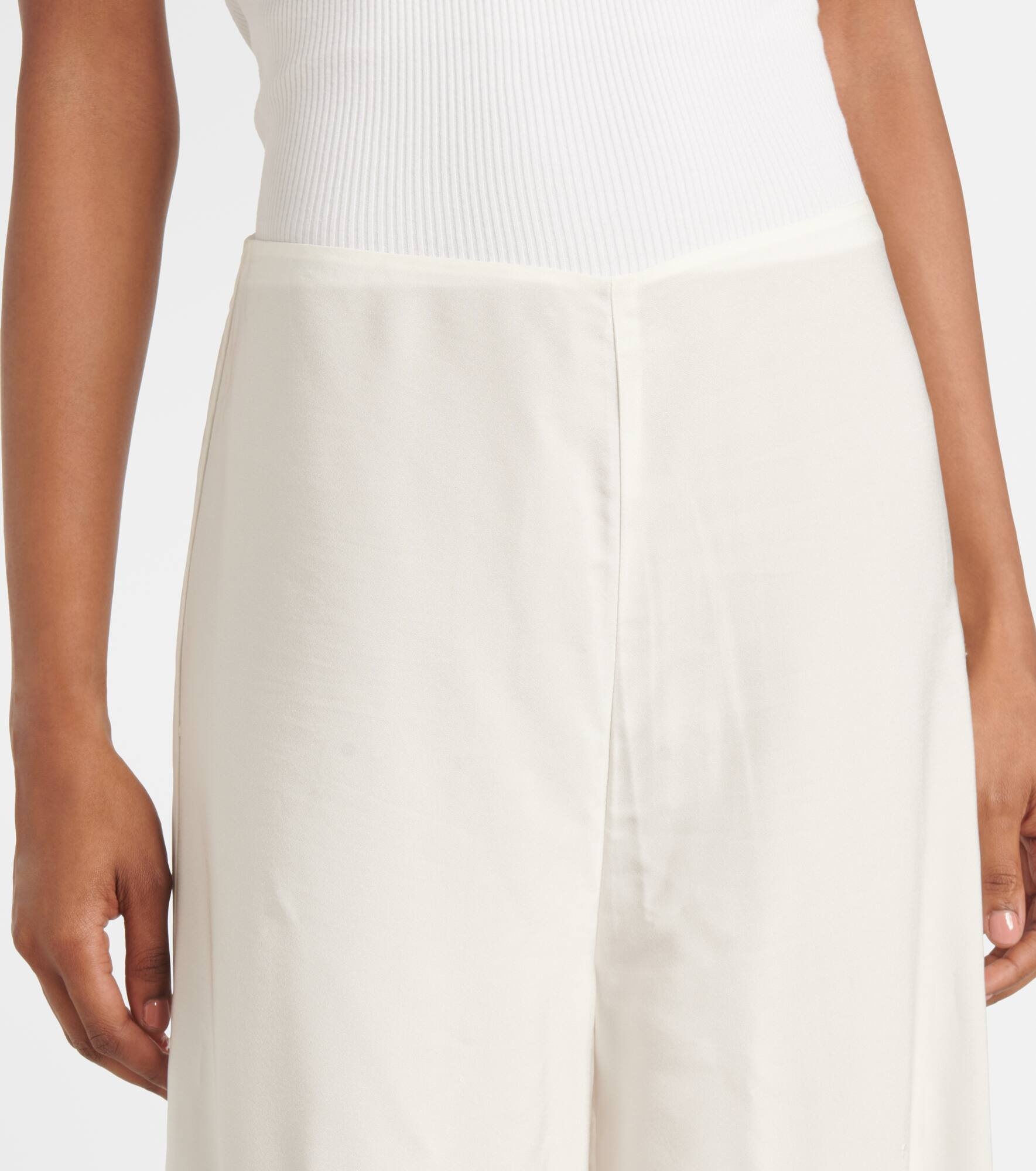 Fringed wide-leg pants - 4