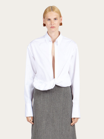 FERRAGAMO Knotted shirt outlook