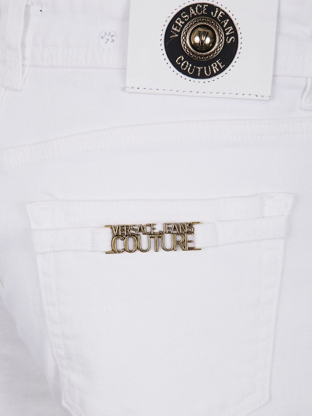 logo-lettering jeans - 3