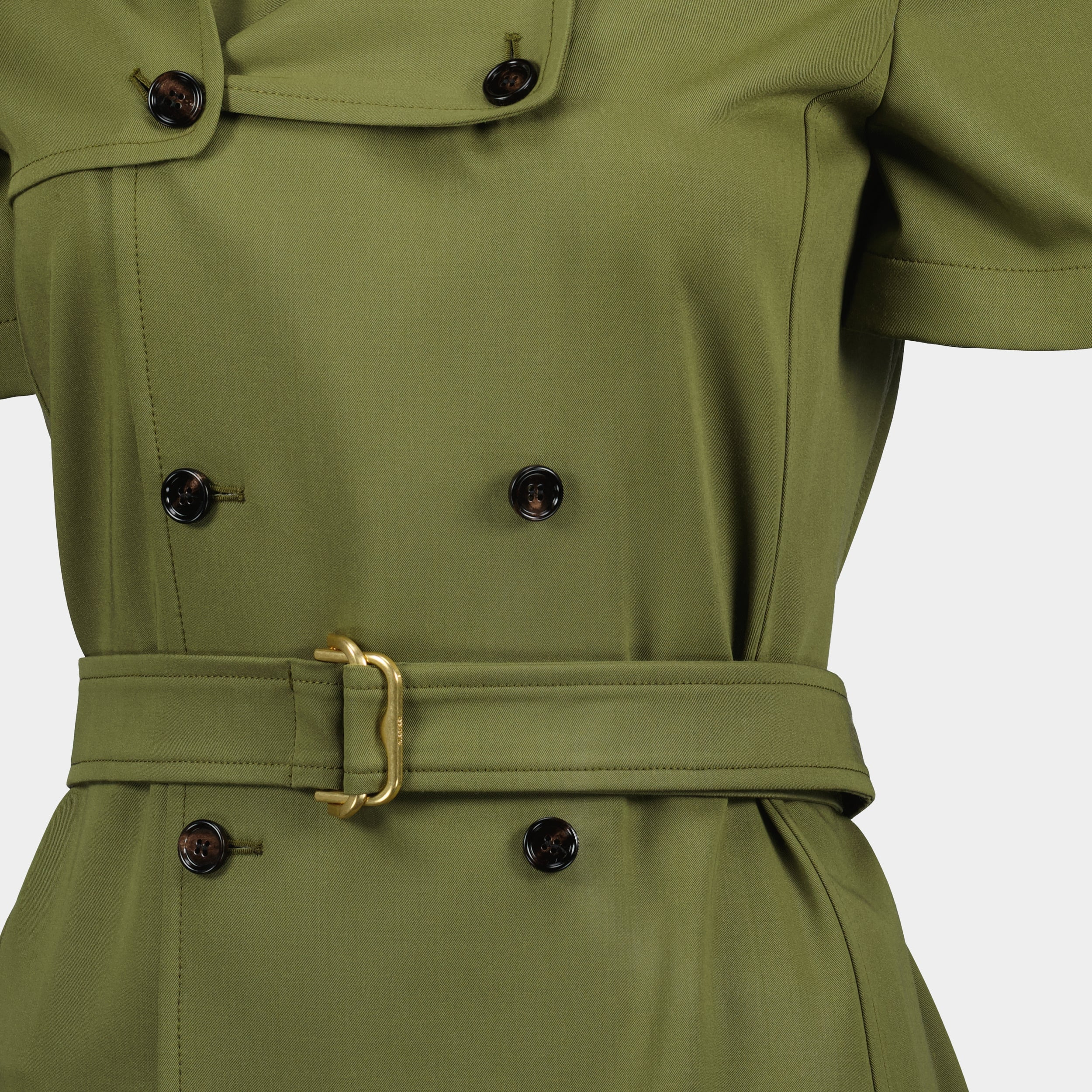 Robe trench verte - 3