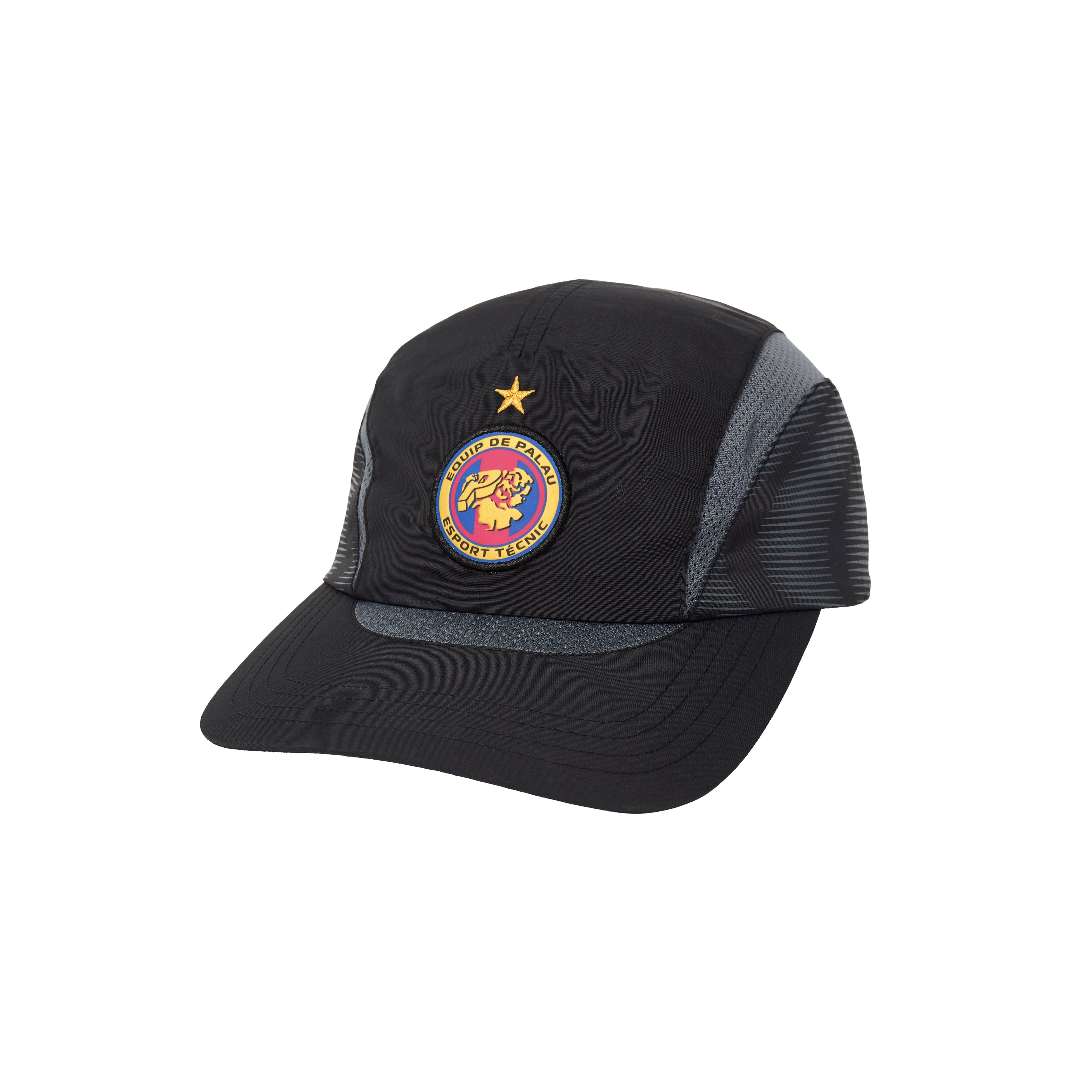 PRO TEAM SHELL 6-PANEL BLACK - 1