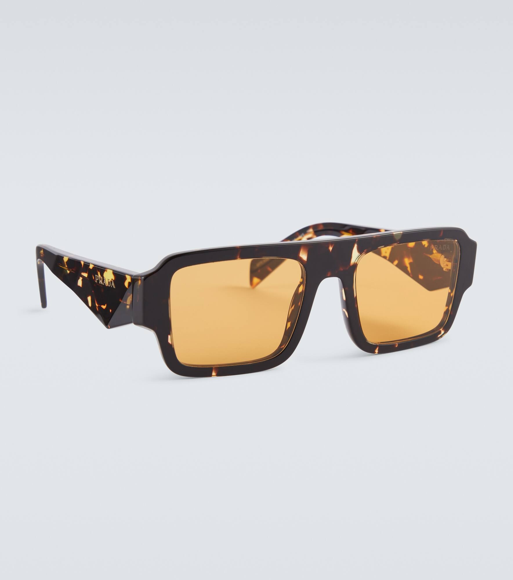 Prada Symbole tortoiseshell square sunglasses - 4