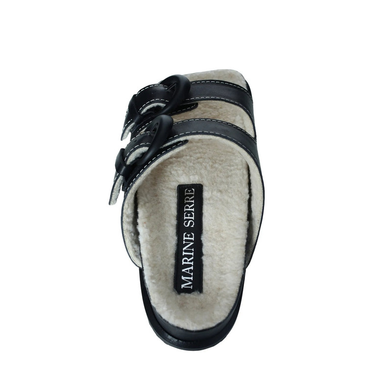 Marine Serre VEGETABLE TANNED SLIDE SANDAL (MEN'S) outlook