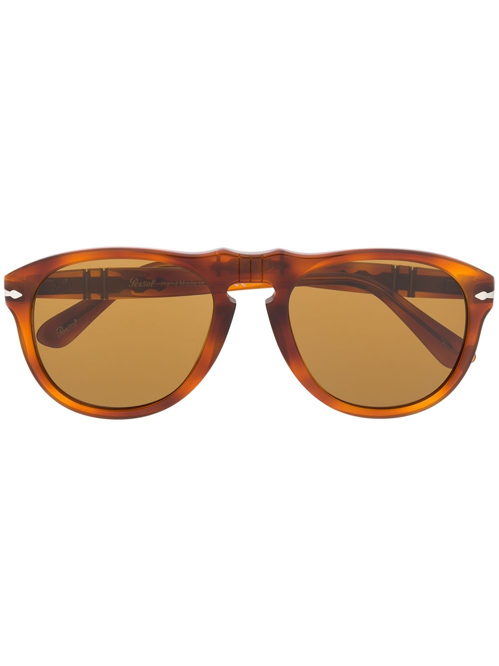 tortoiseshell aviator sunglasses - 1