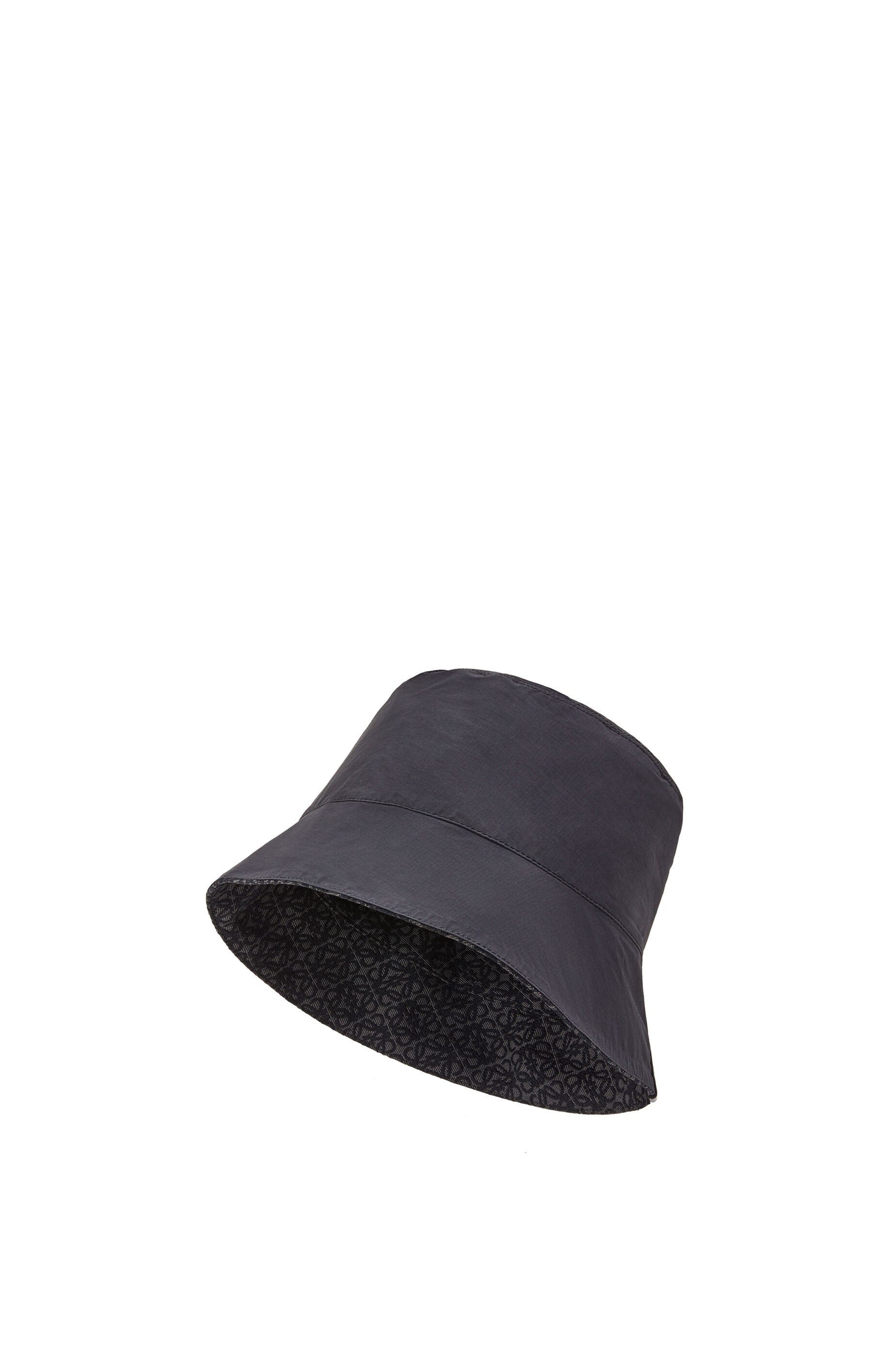 Reversible bucket hat in Anagram jacquard and nylon - 3
