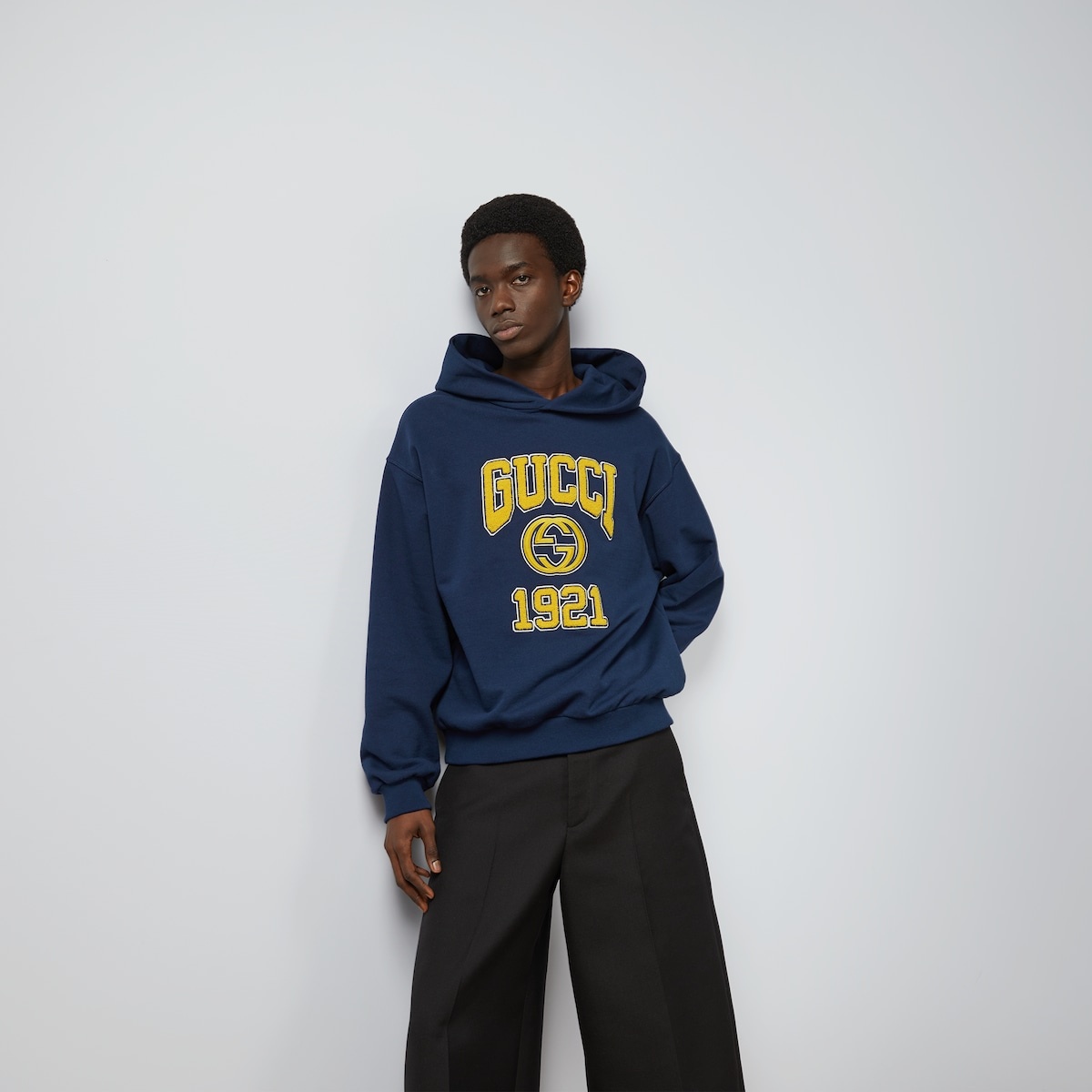 Cotton jersey hooded sweatshirt - 5