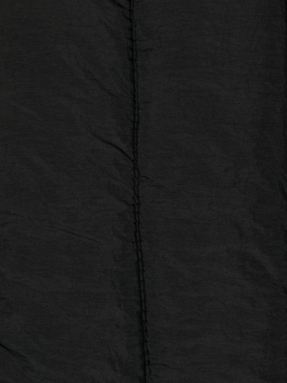 logo-patch puffer scarf - 3