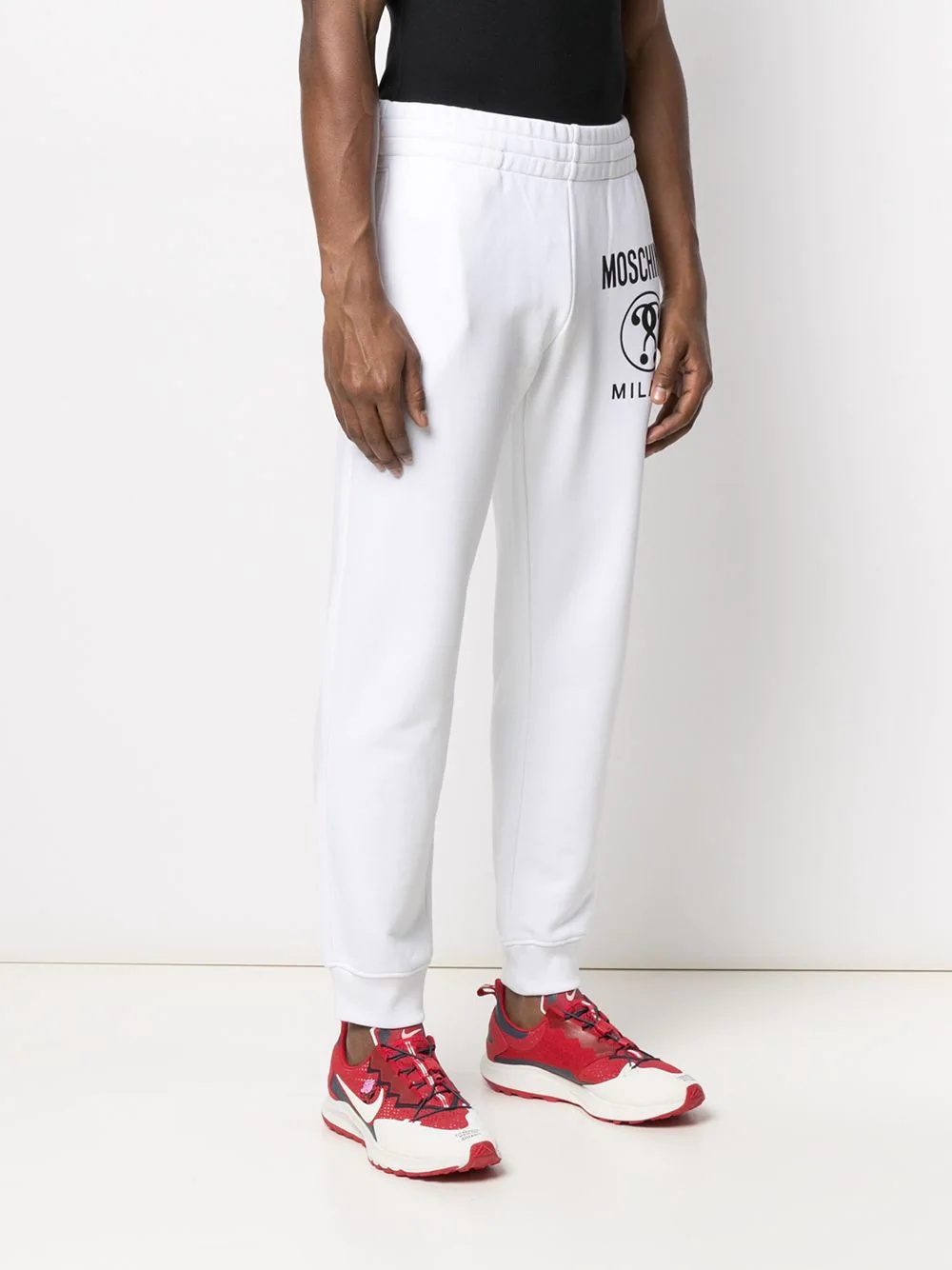 Double Question Mark print track pants - 3