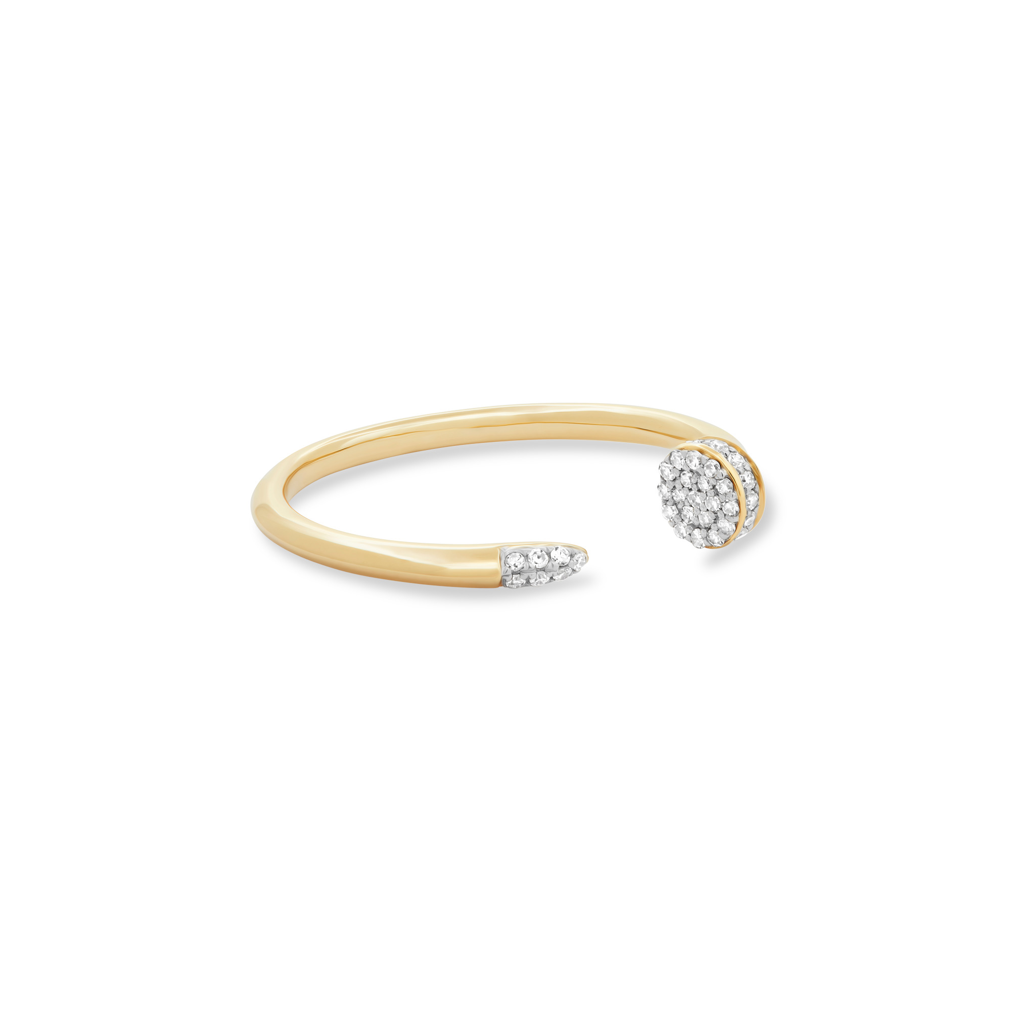 Fine Nailed It Pave Diamond Ring - 3