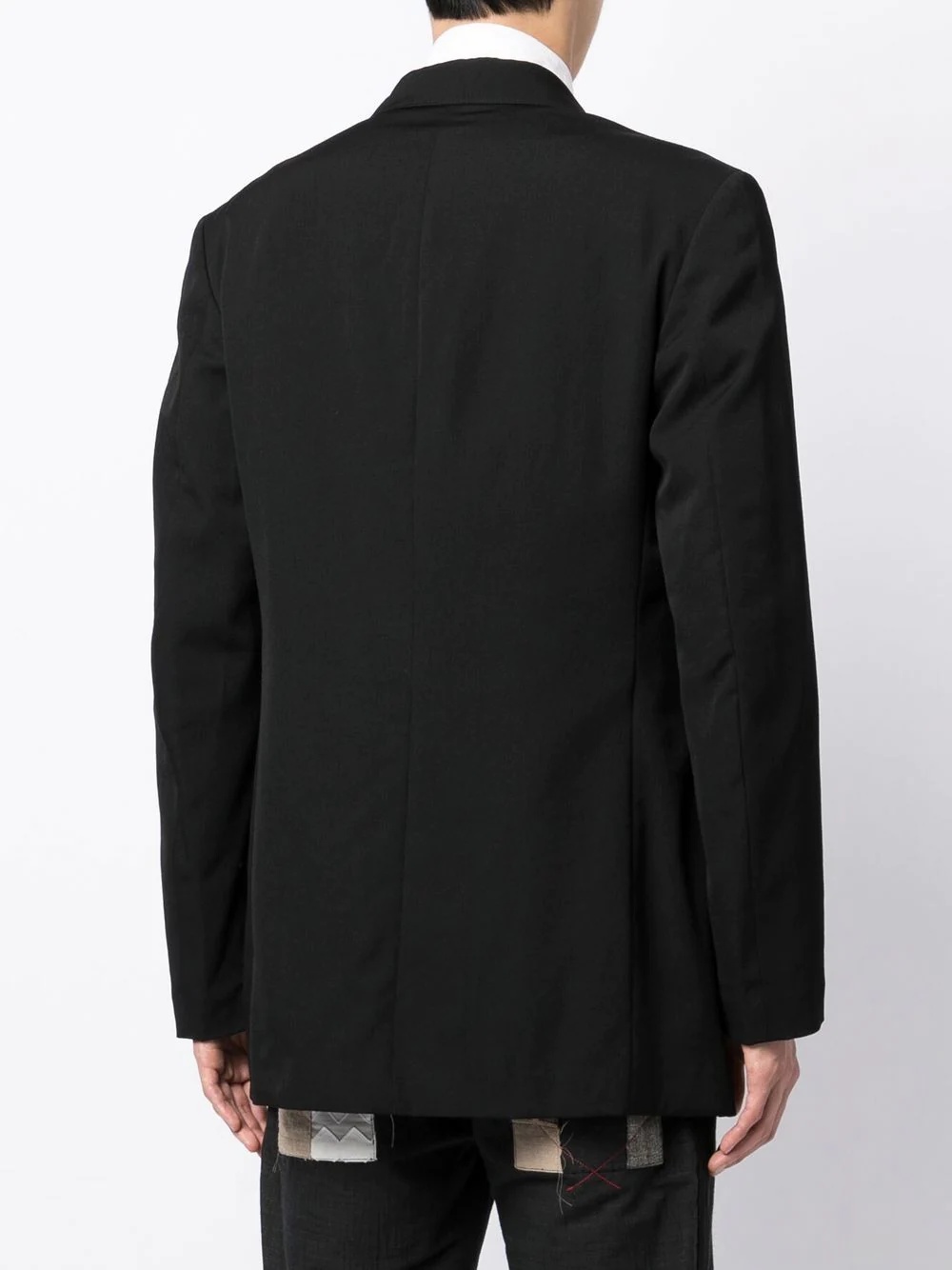 single-breasted fitted blazer - 4