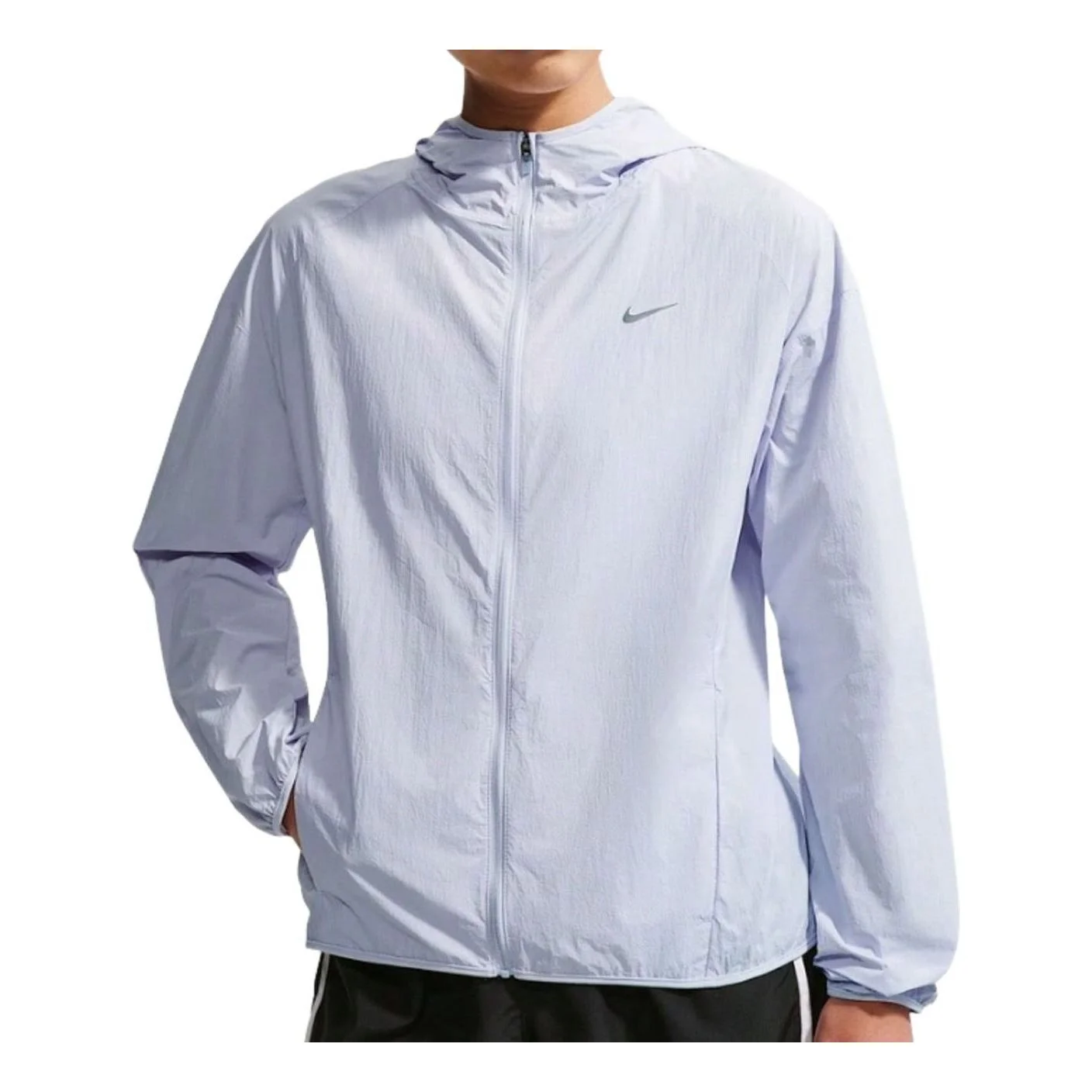 (WMNS) Nike Tempo UV Light Jacket Asia Sizing 'Light Blue' IH7974-085 - 1