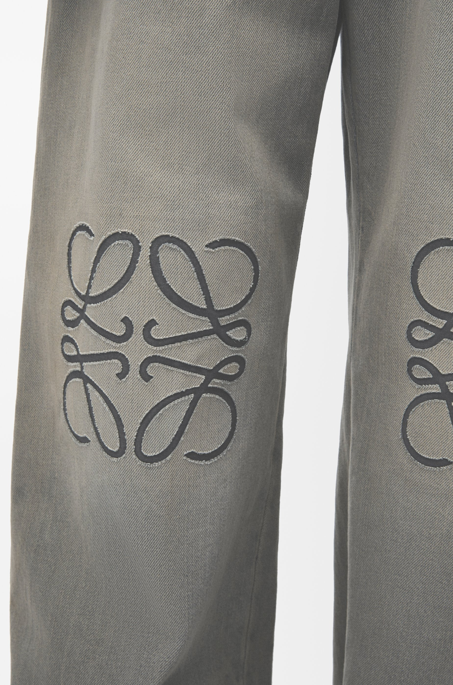 Anagram baggy jeans in denim - 5