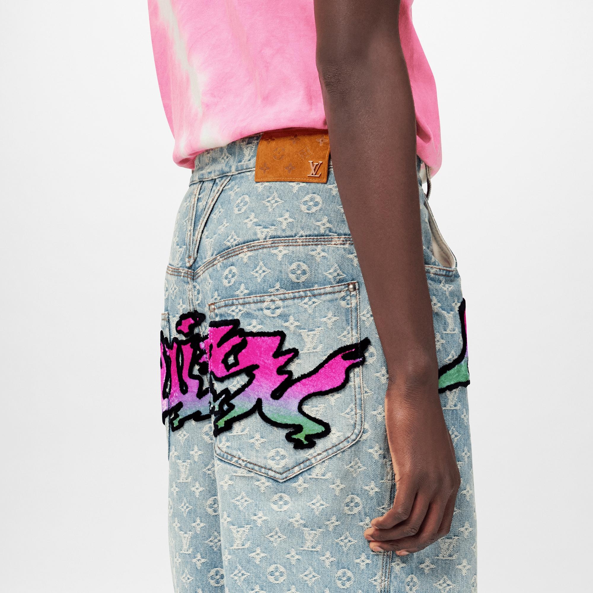 Baggy Denim Pants - 4