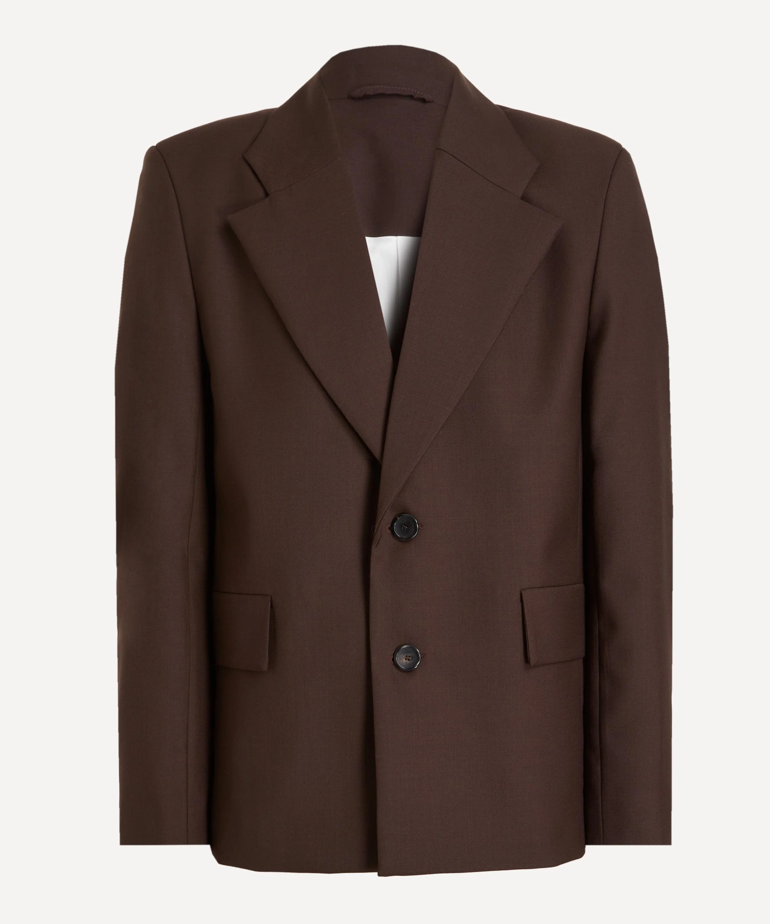 Amare Sludge Brown Blazer - 1