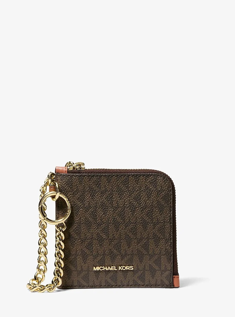Jet Set Travel Signature Logo Chain Wallet - 1