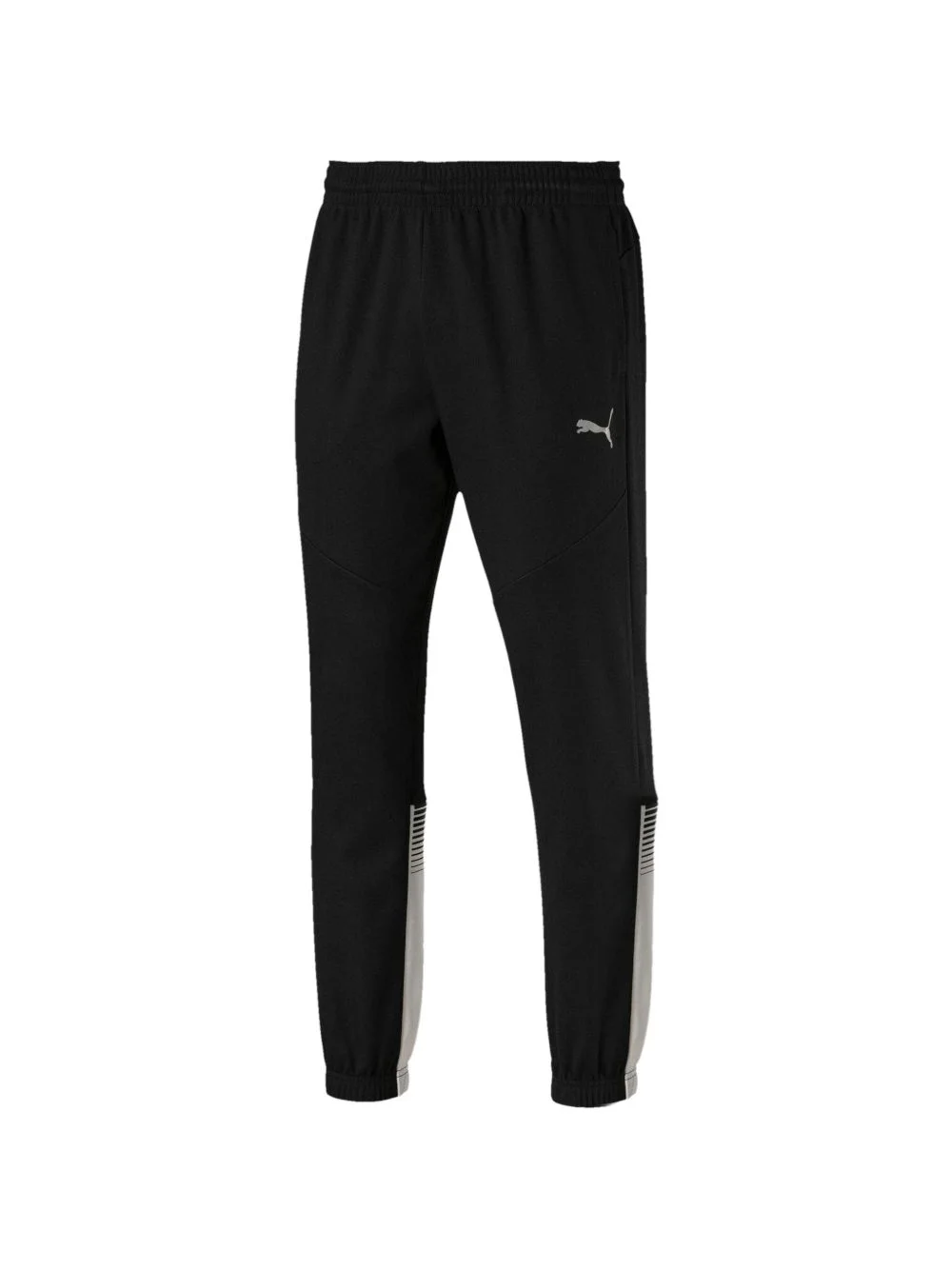 logo-detail elastic-waist track pants - 1